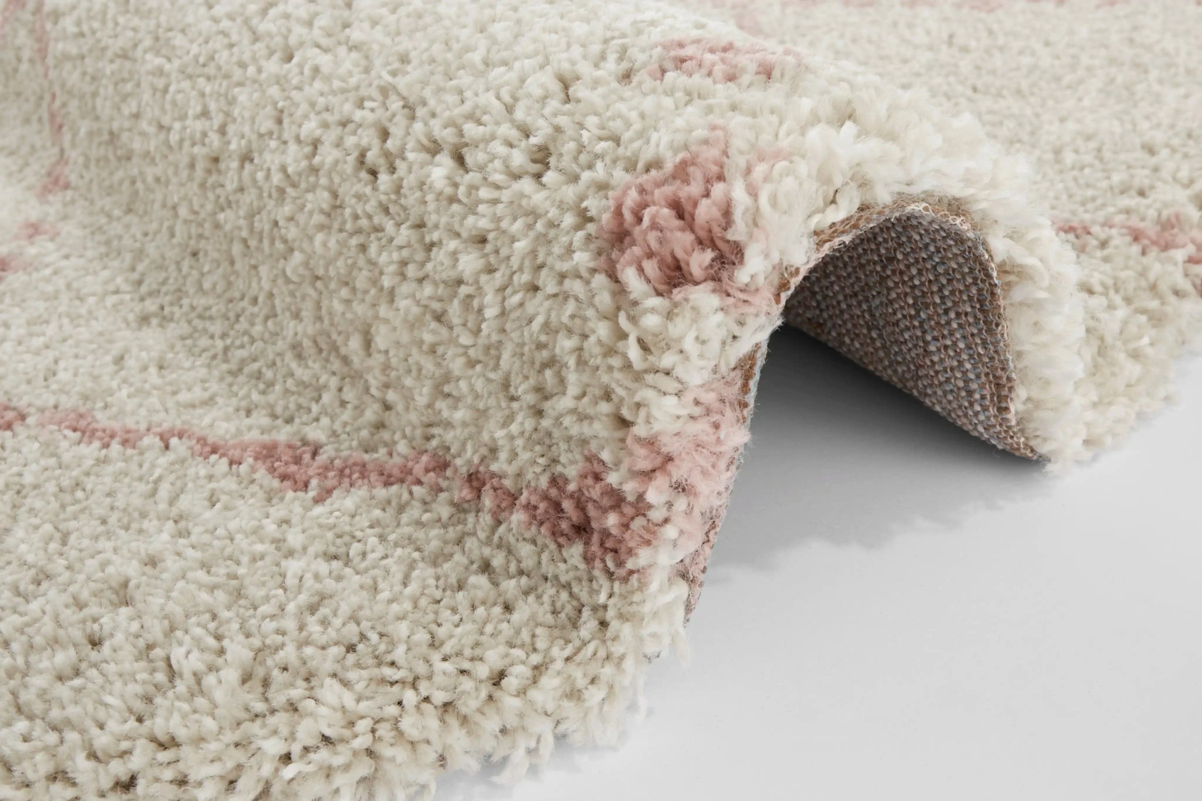Allure 102749 Hash Cream Rose Rug - Image 2