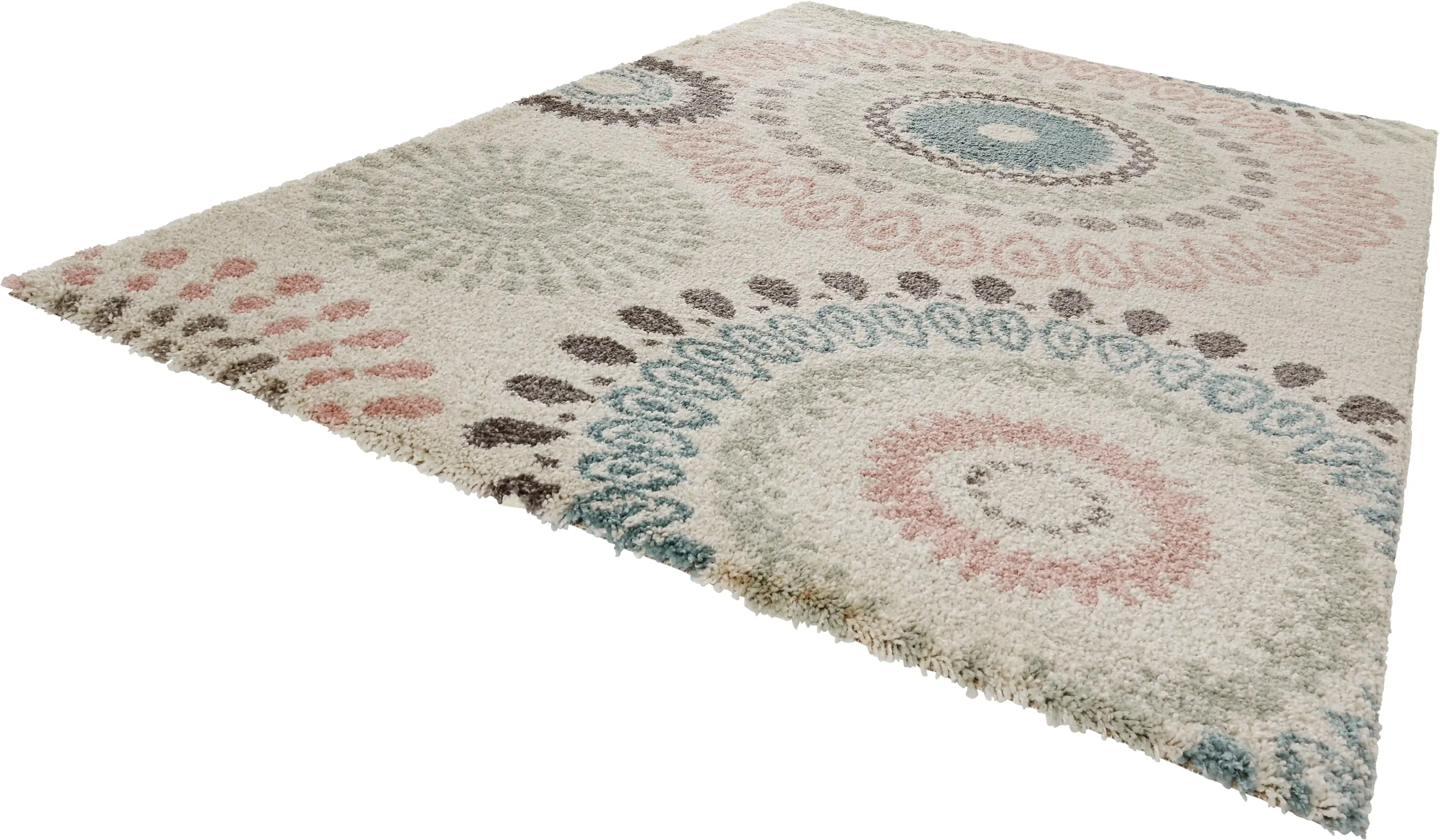 Allure 102755 Globe Grey Cream Mix Rug