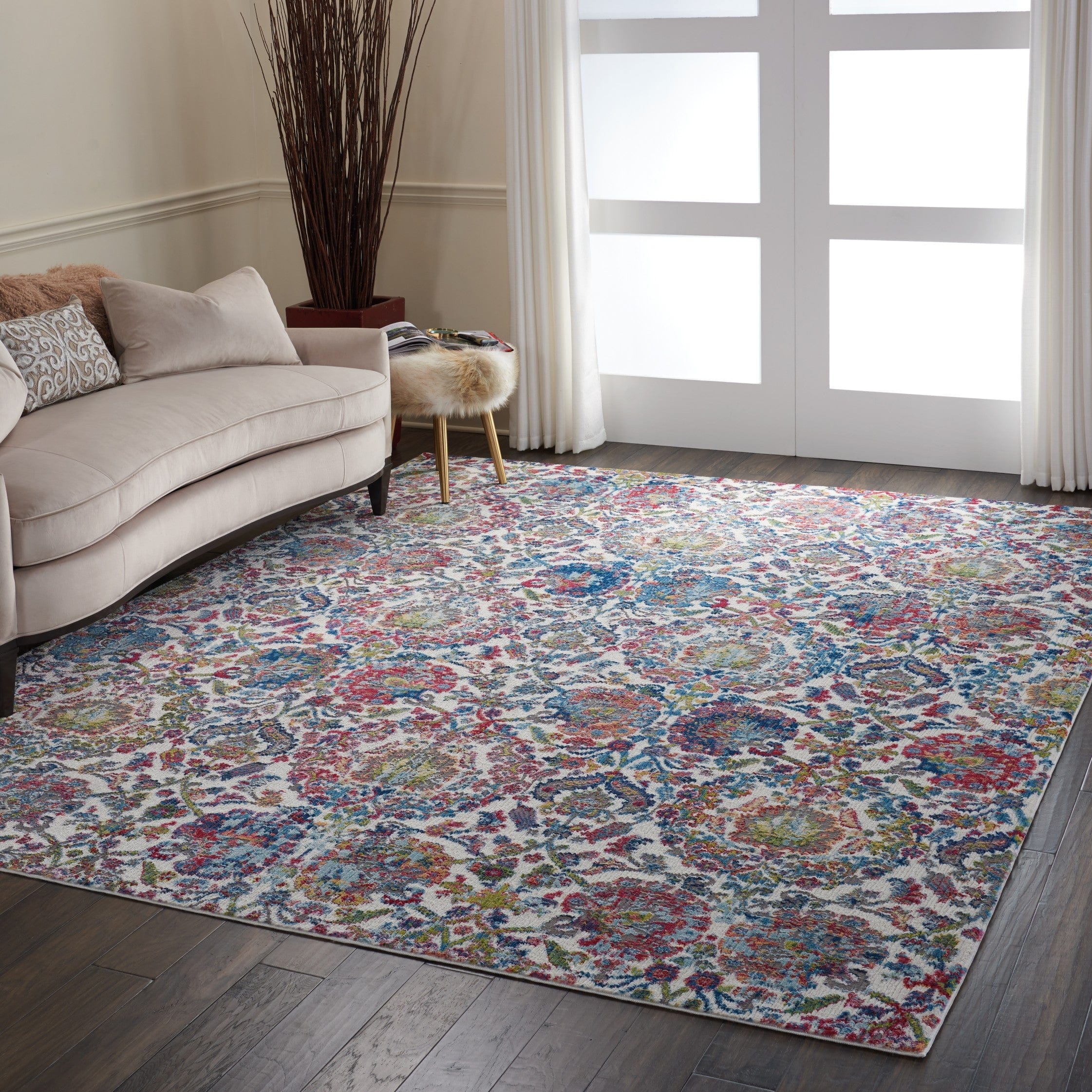 ANKARA GLOBAL ANR06 Ivory Blue