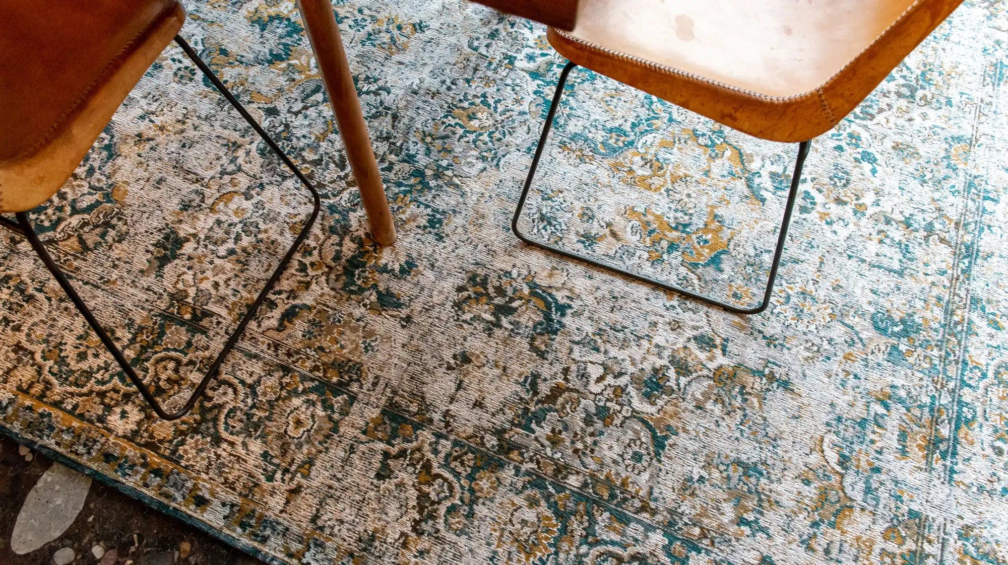 Antique Bakhtiari 9127 Fener Rugs - Image 5