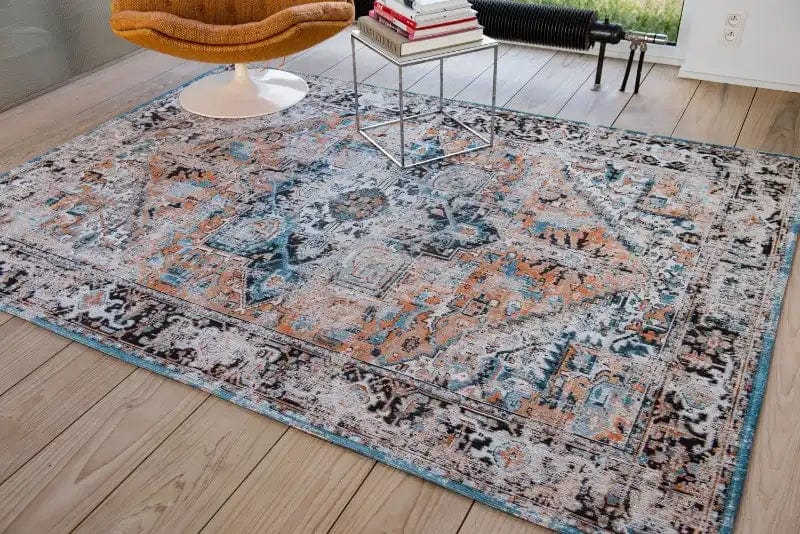 Antique Heriz 8705 Seray Orange Rugs