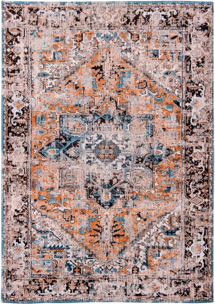 Antique Heriz 8705 Seray Orange Rugs - Image 2