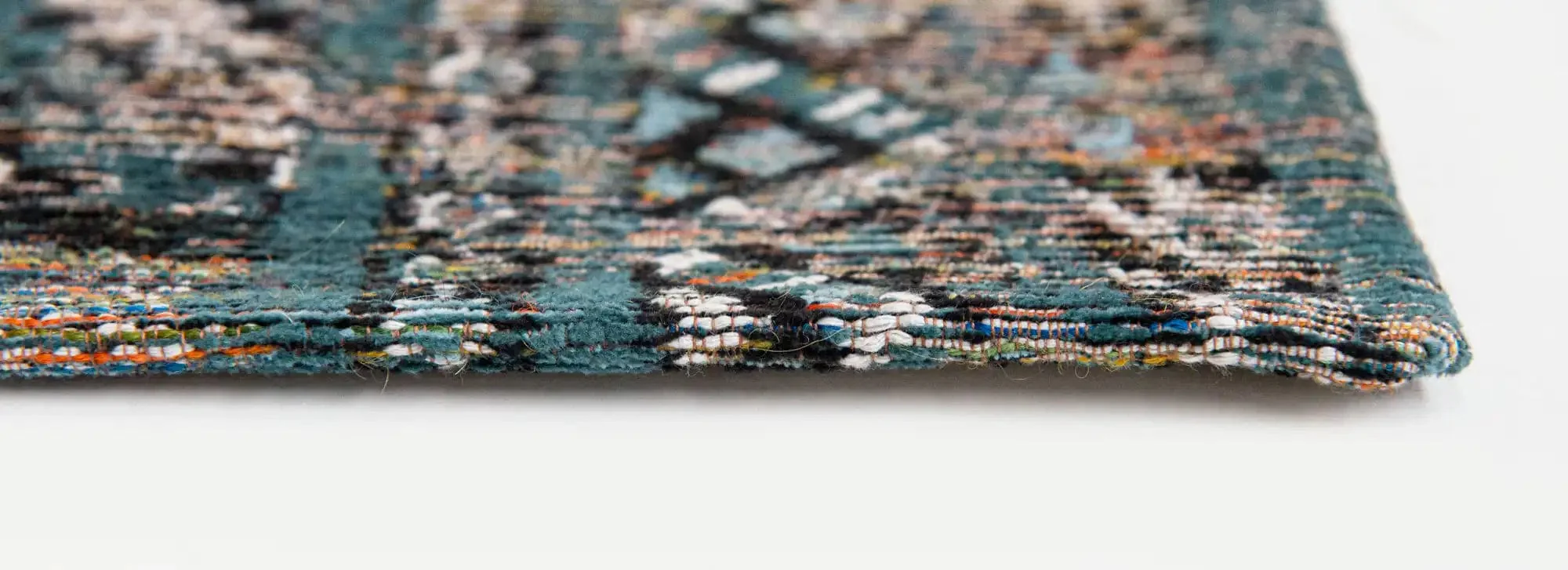 Antique Kilim 9110 Zemmuri Blue Rugs - Image 4