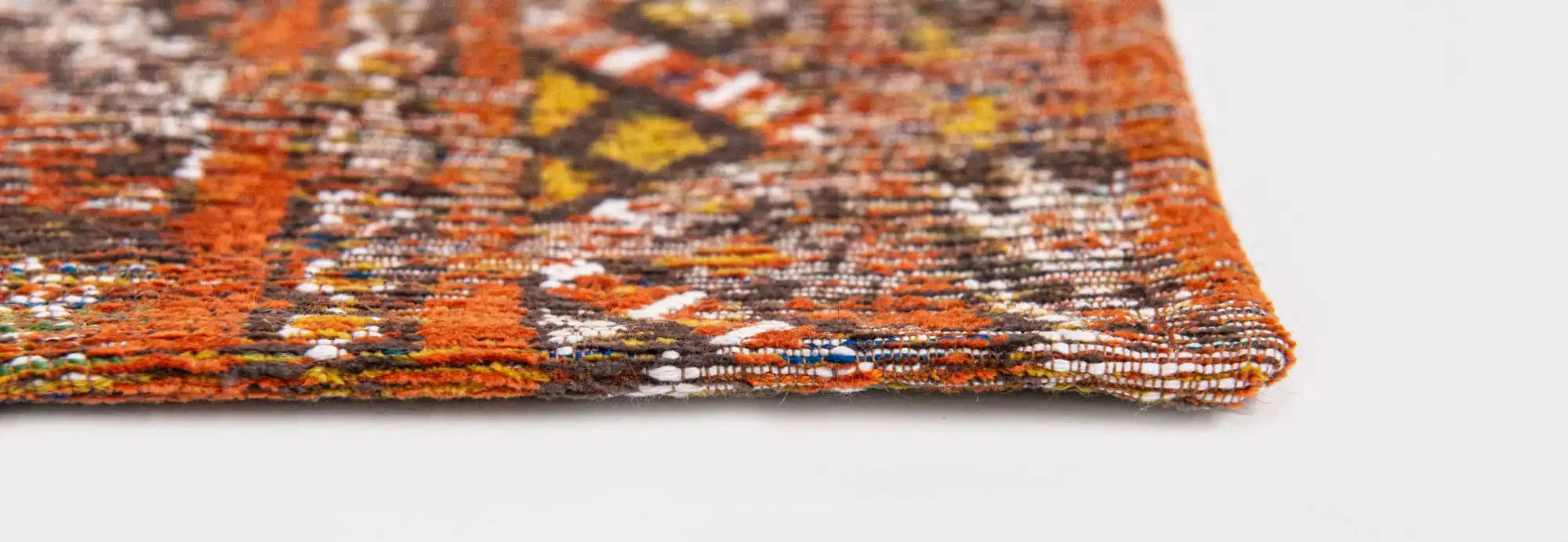 Antique Kilim 9111 Riad Orange Rugs - Image 4