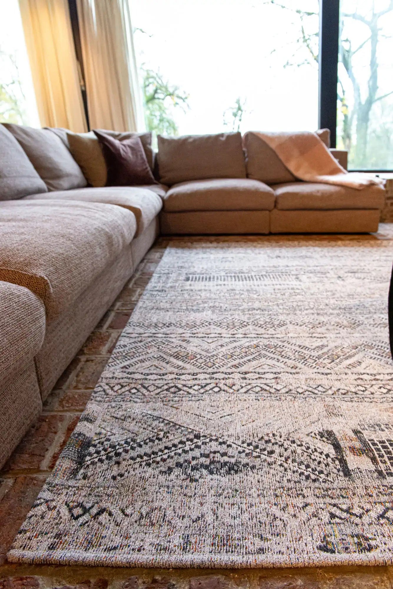 Antique Kilim 9114 Medina White Rugs - Image 5