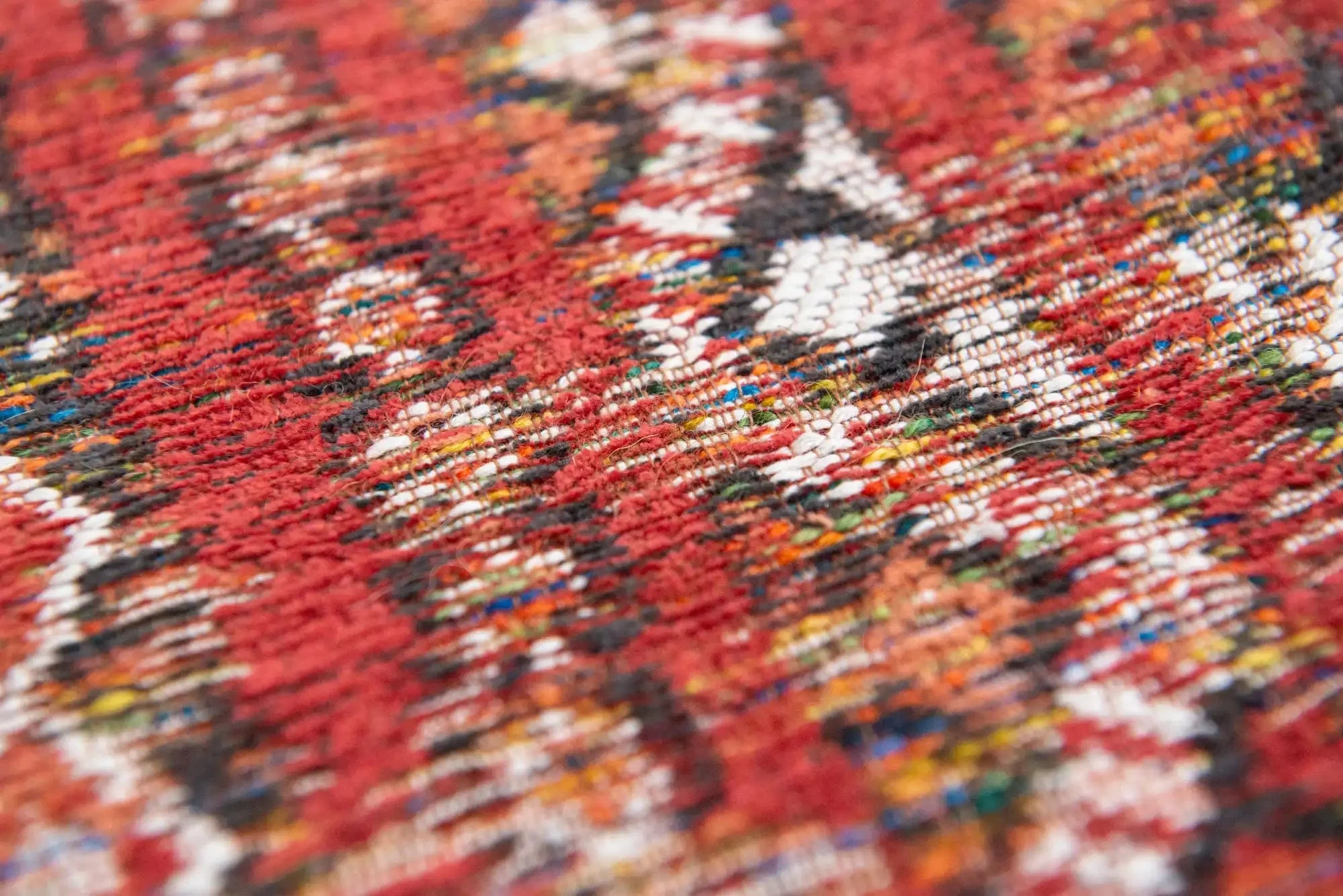 Antique Kilim 9115 Fez Red Rugs - Image 4