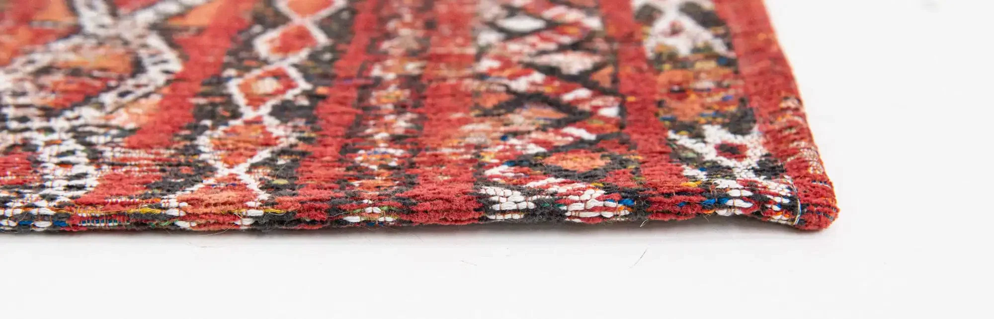 Antique Kilim 9115 Fez Red Rugs - Image 5