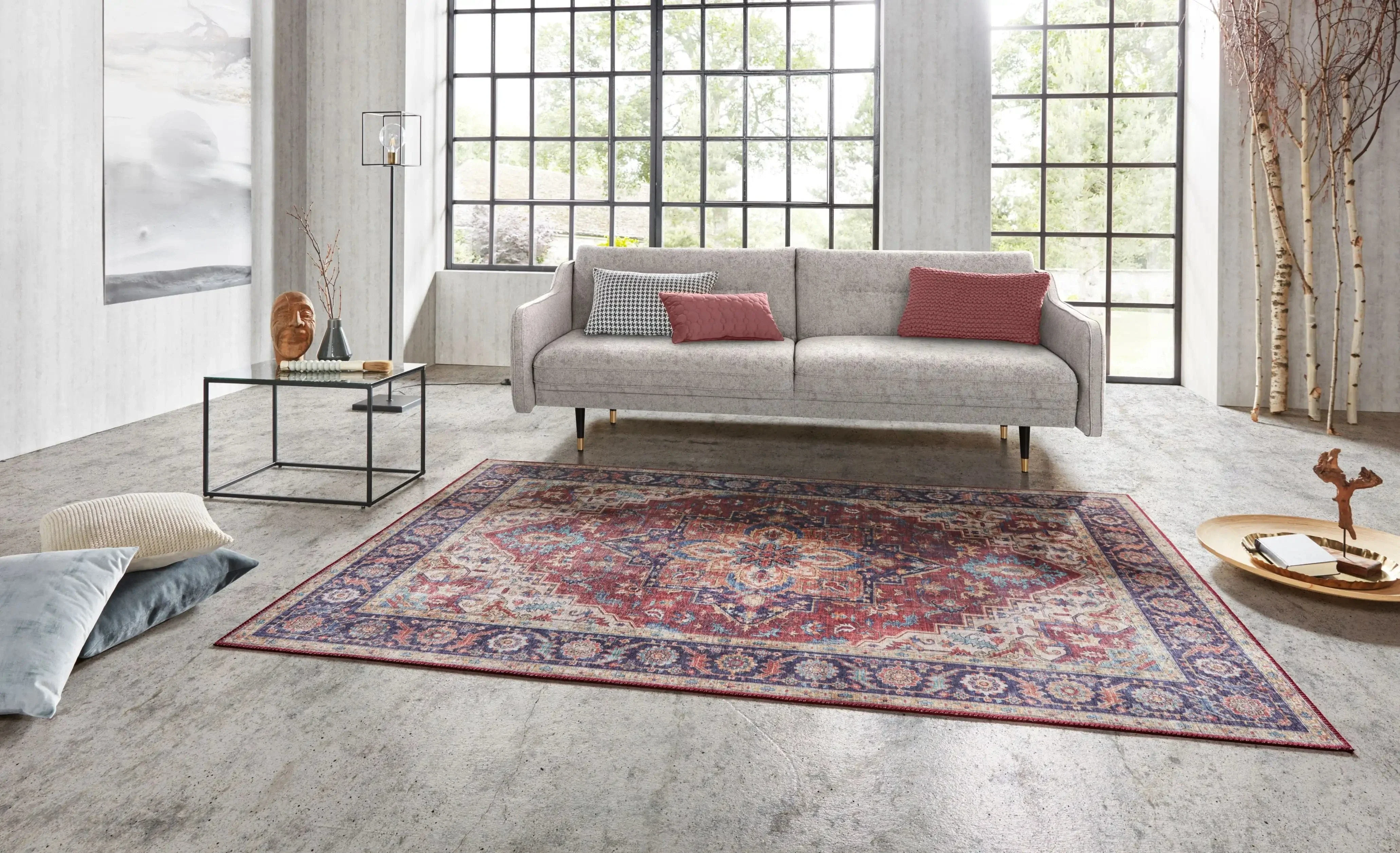 Asmar 104000 Anthea Plum Rug
