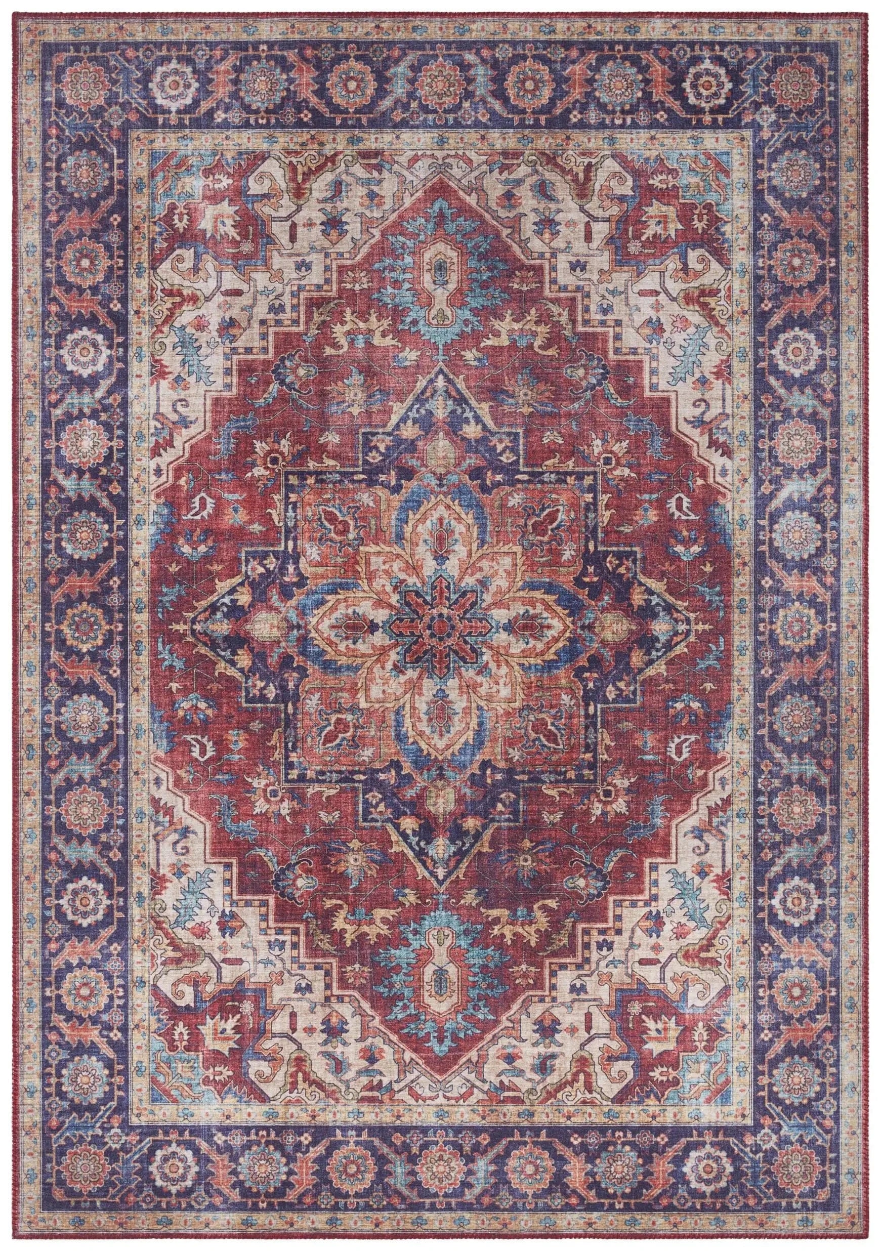 Asmar 104000 Anthea Plum Rug - Image 2