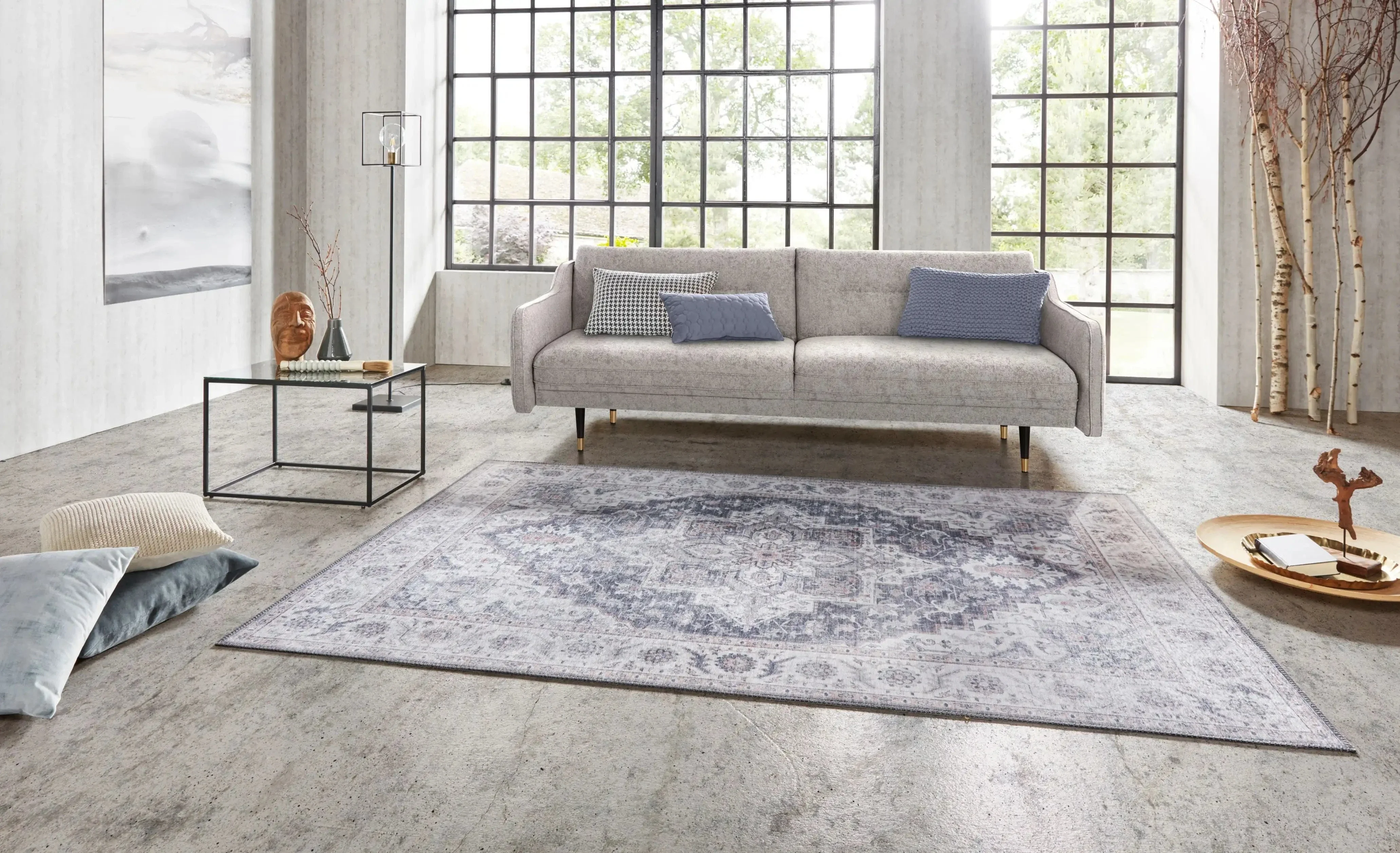 Asmar 104003 Anthea Mauve Pink Rug