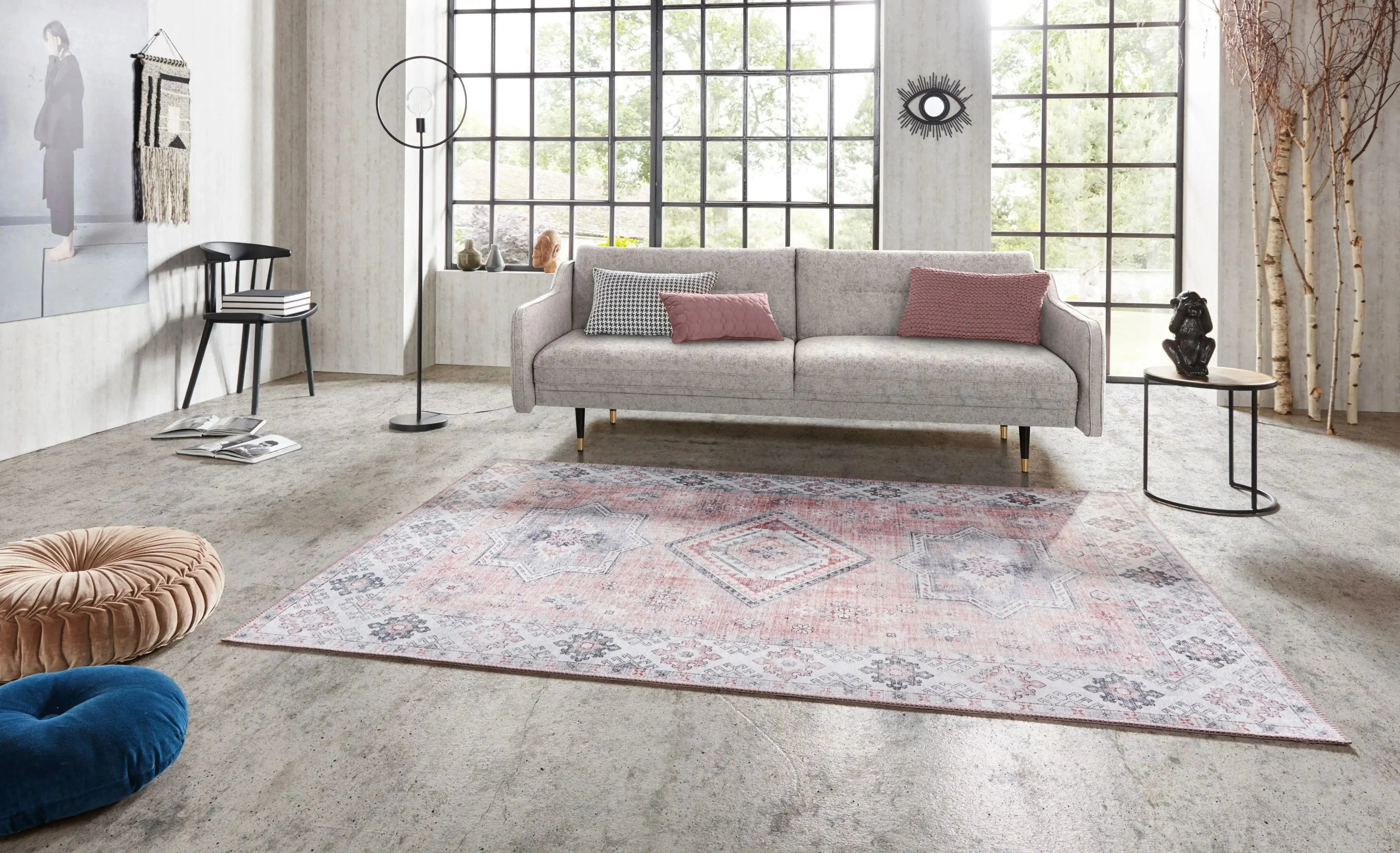 Asmar 104009 Gratia Old Pink Rug
