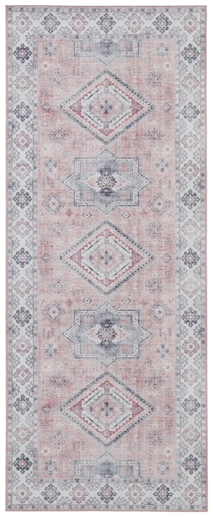 Asmar 104009 Gratia Old Pink Rug - Image 5
