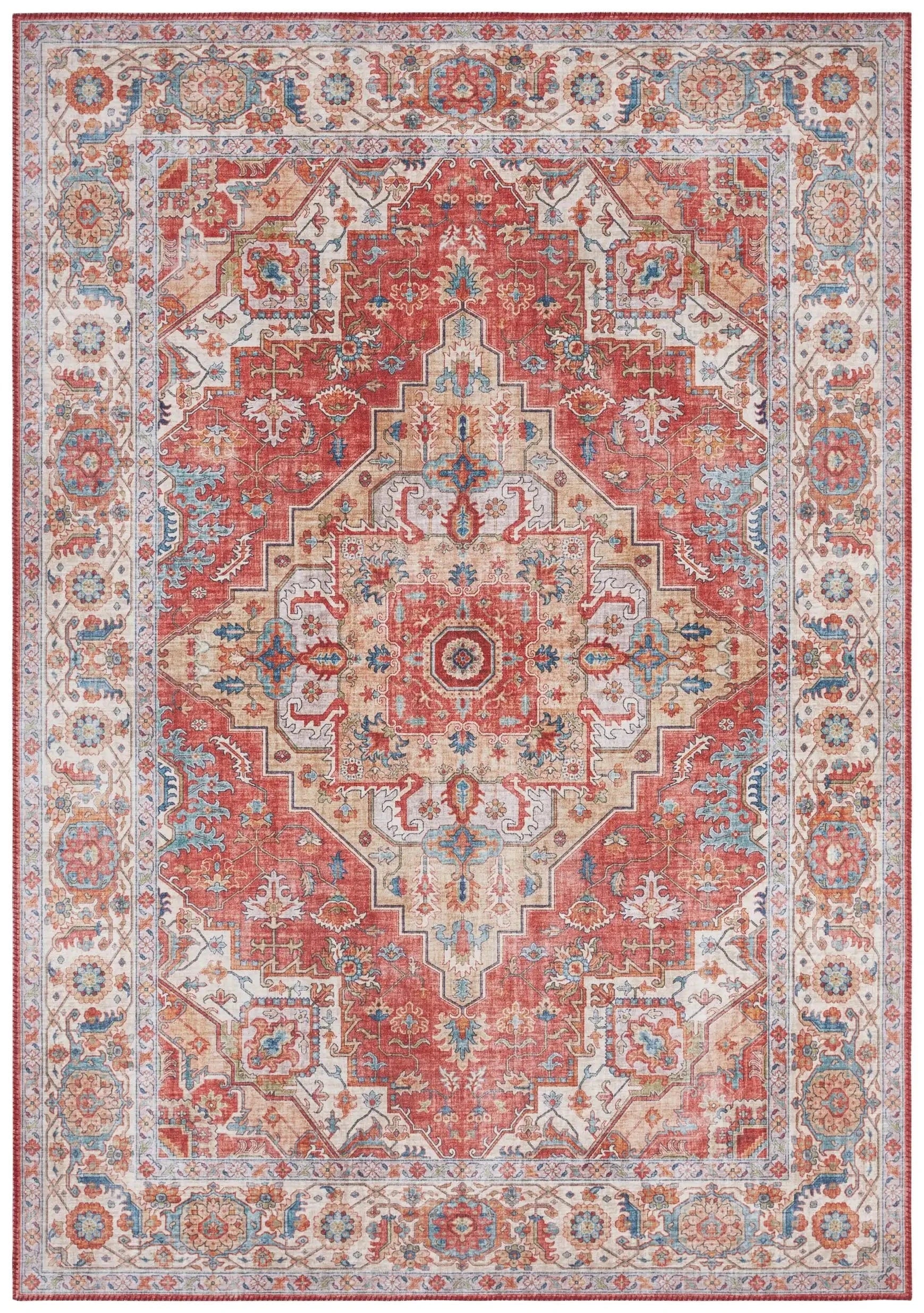 Asmar 104013 Sylla Brick Red Rug - Image 2