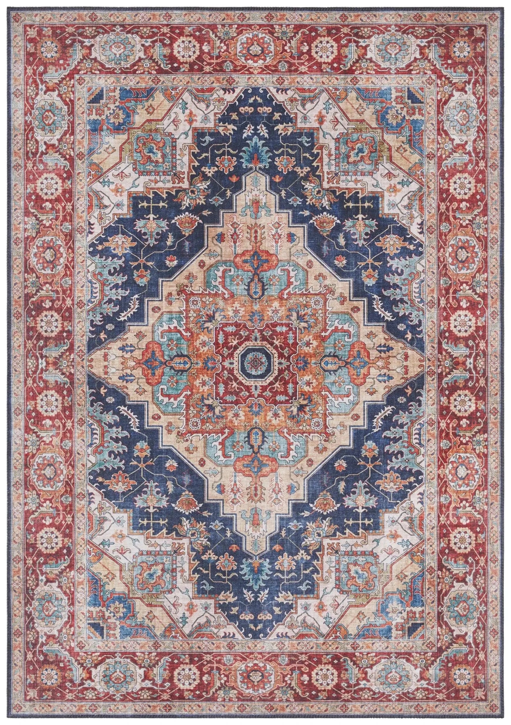 Asmar 104017 Sylla Indigo Rug - Image 2