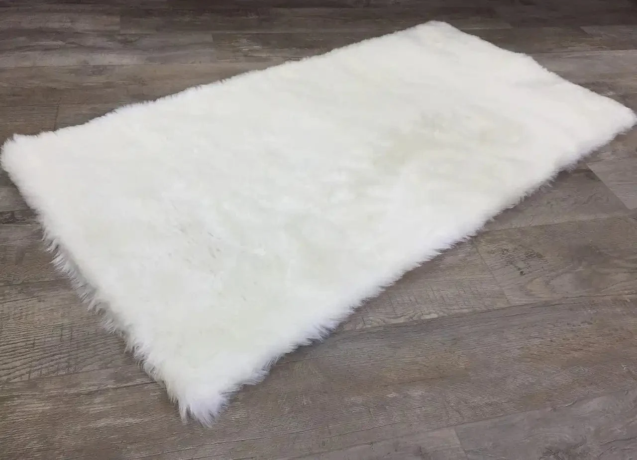 Auckland Faux Sheepskin White - Image 5
