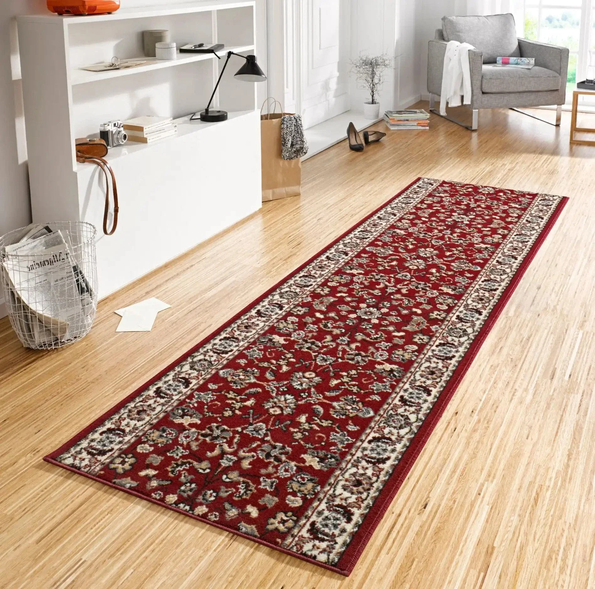 Basic 102487 Vintage Red Rug