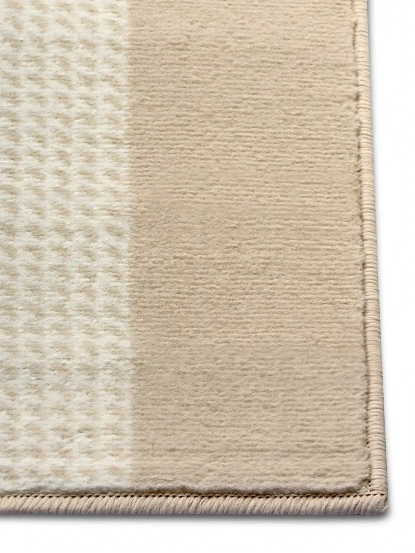 Basic 105490 Band Ivory Rug - Image 4