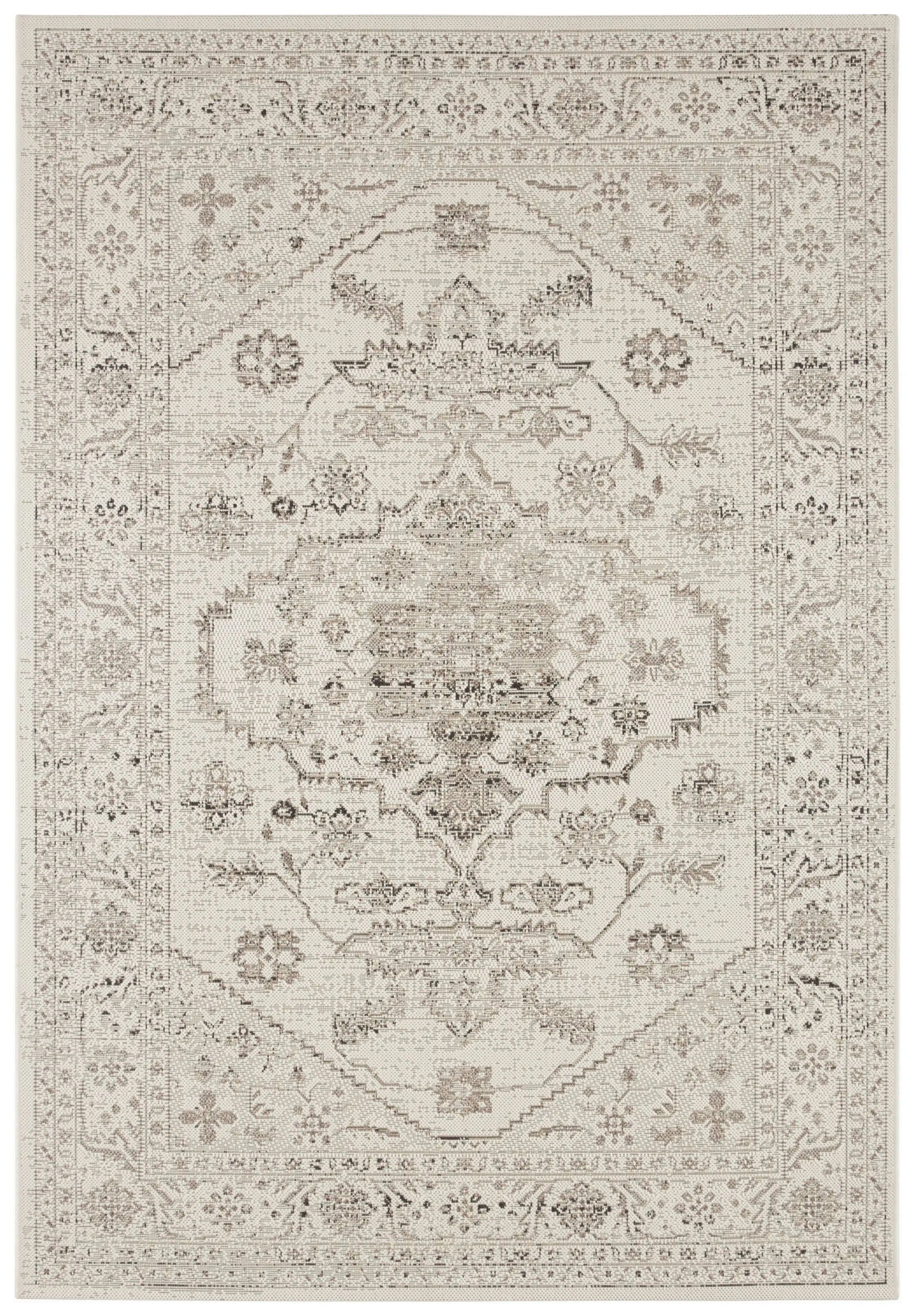 Beach 103840 Navarino Cream Taupe Rug - Image 2
