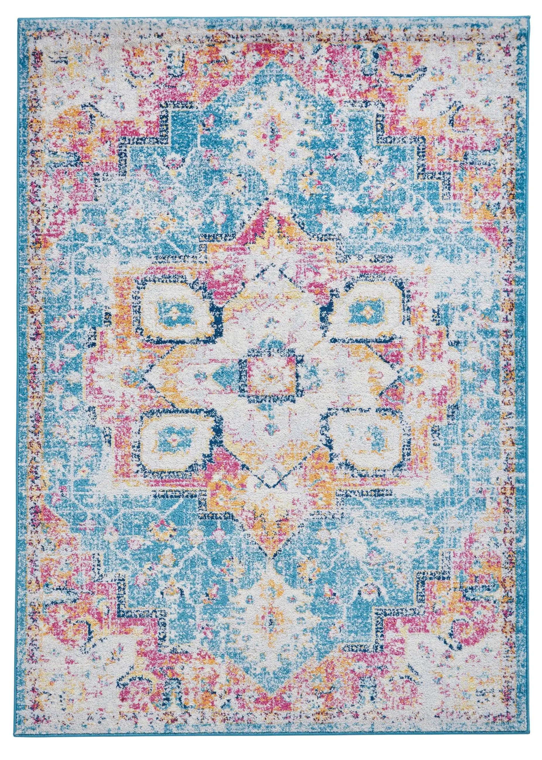 Boston G0532 Blue Fuschia Rug - Image 4