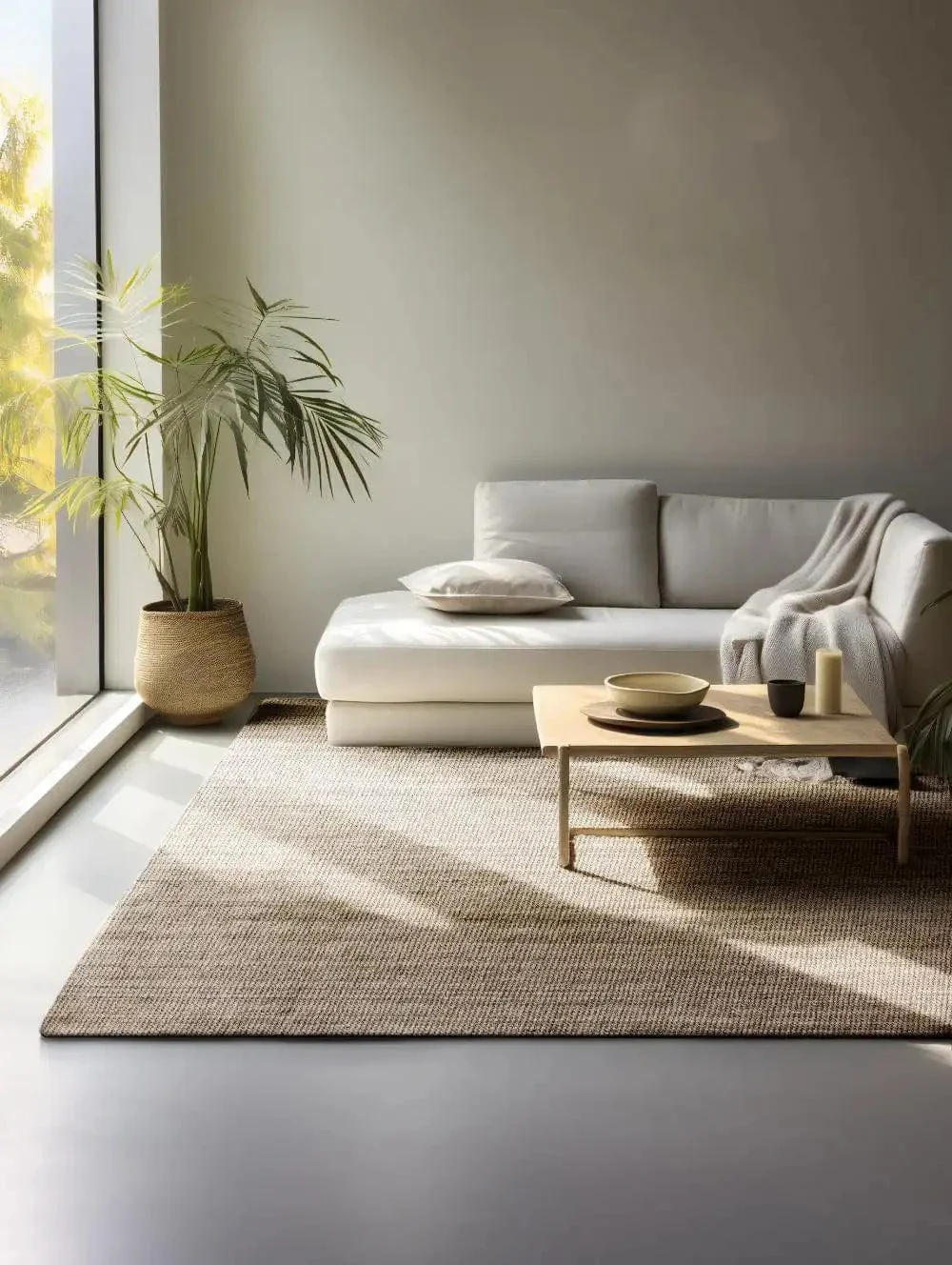 Boucle 105975 Grey Brown Rug