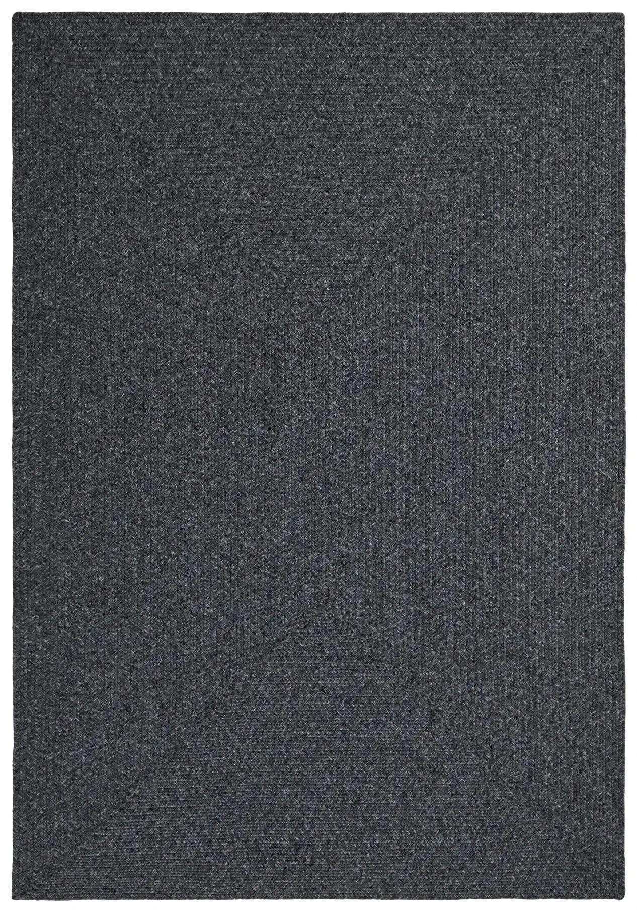 Braided 105550 Trenzado Dark Grey Rug - Image 2