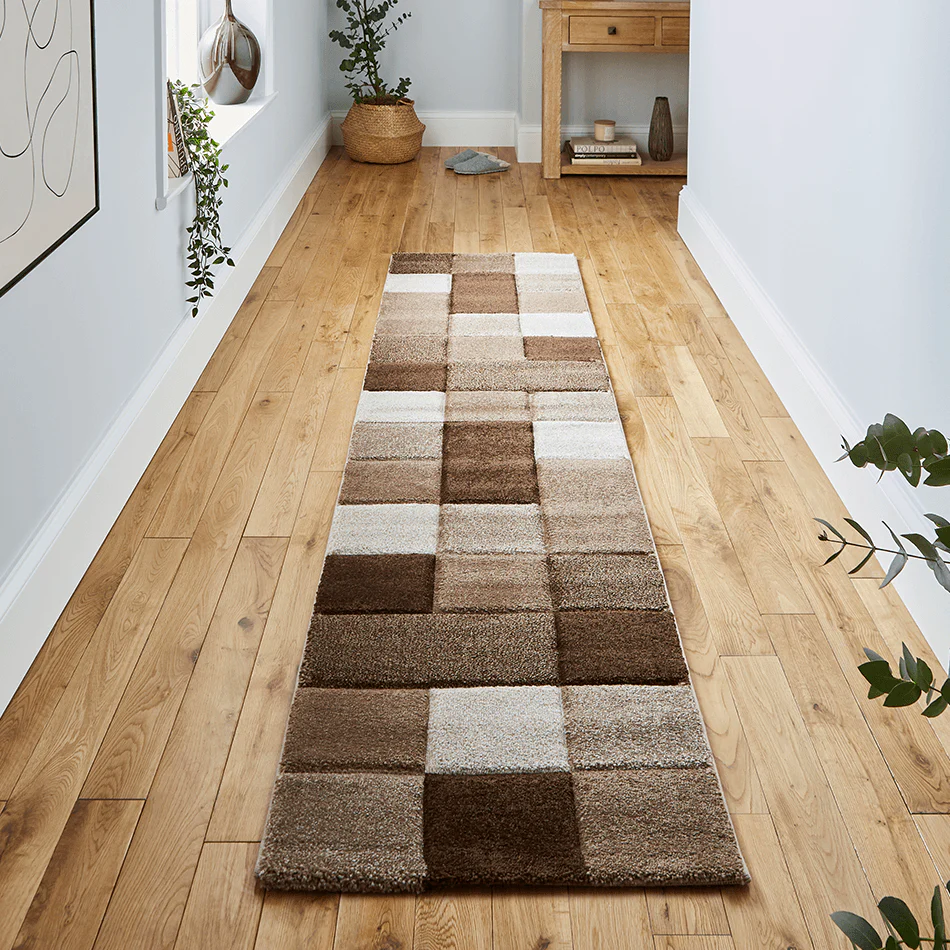 Brooklyn 646 Beige Brown Runner