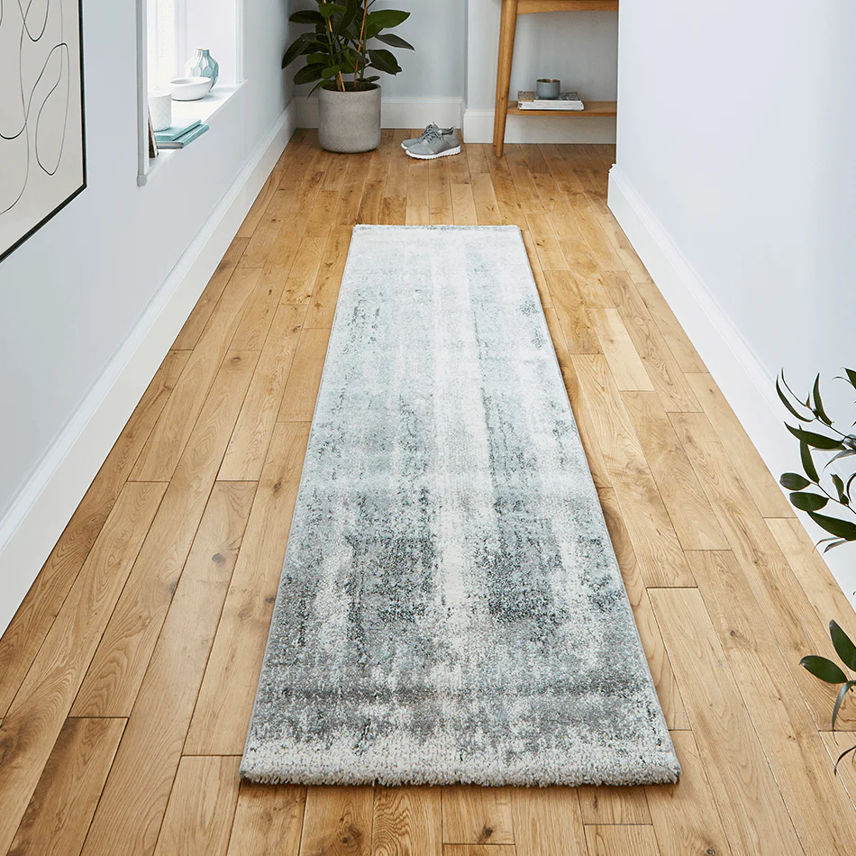 Brooklyn 8595 Ivory Green Runner