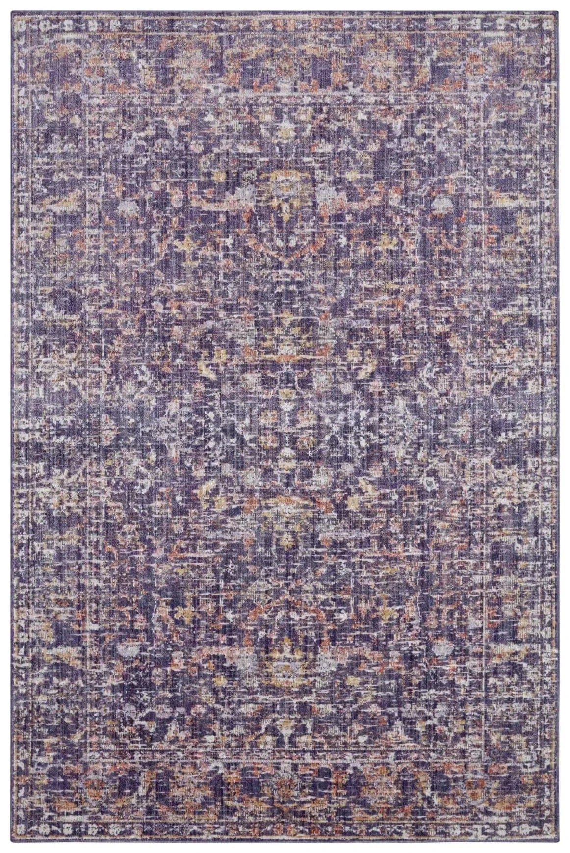 Cairo Washable 105593 Sues Grey Multi Rug - Image 2