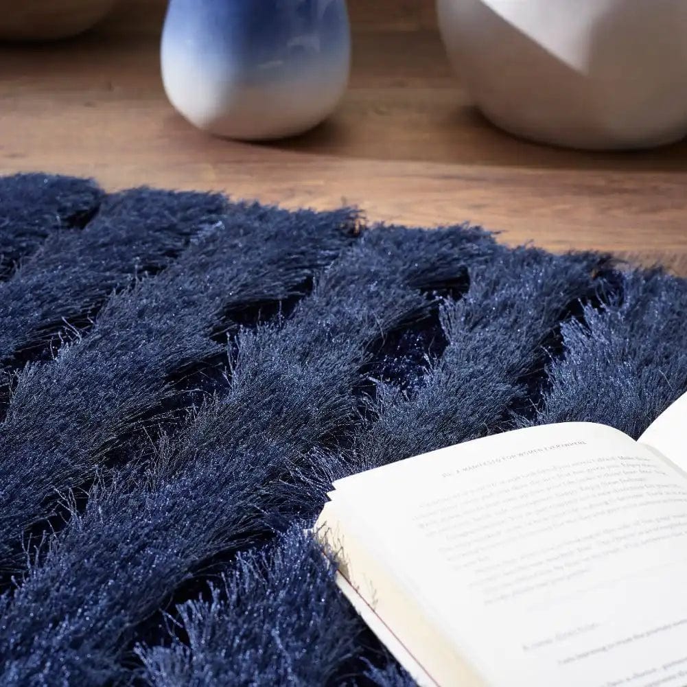 Carved Glamour Navy - Image 2