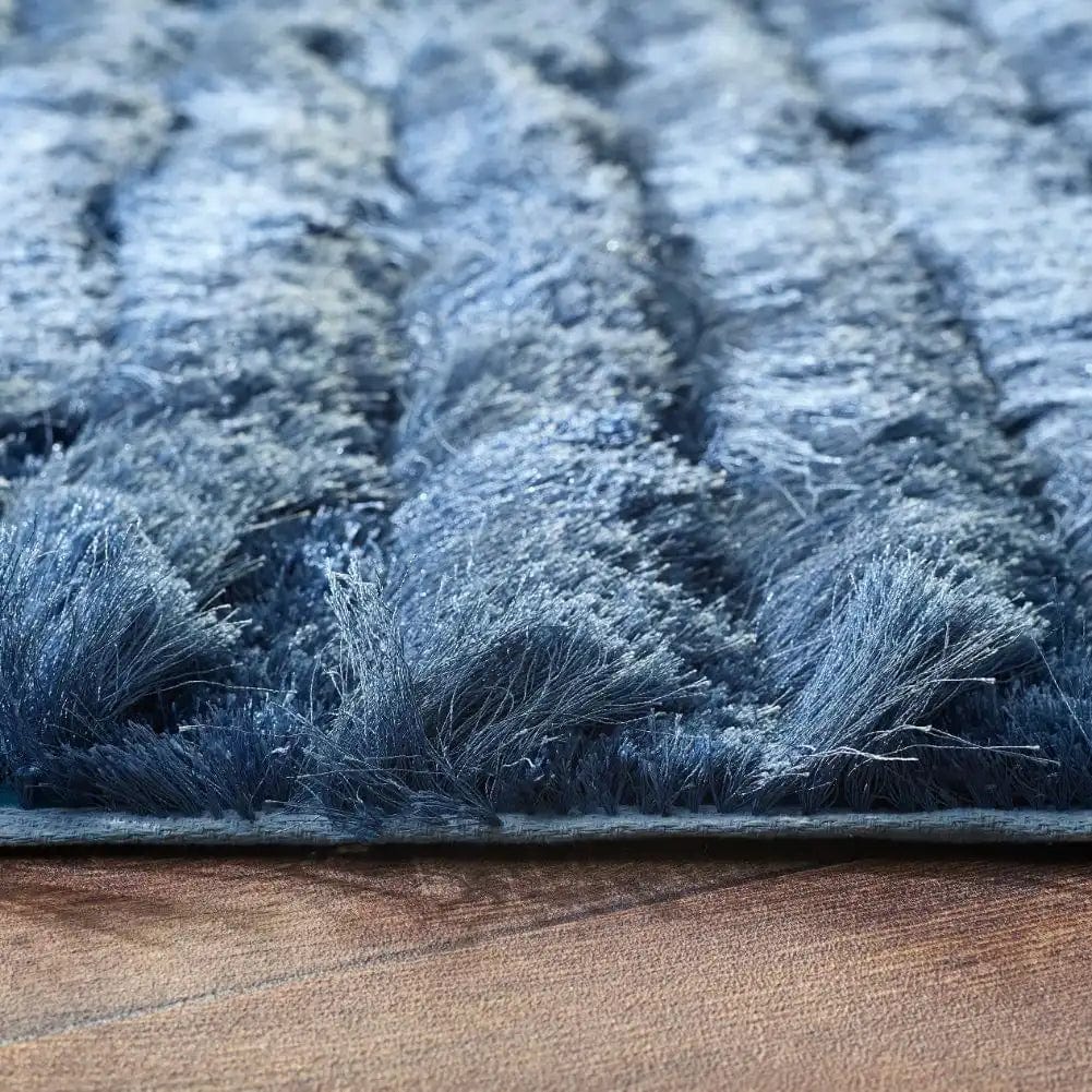 Carved Glamour Steel Blue - Image 3