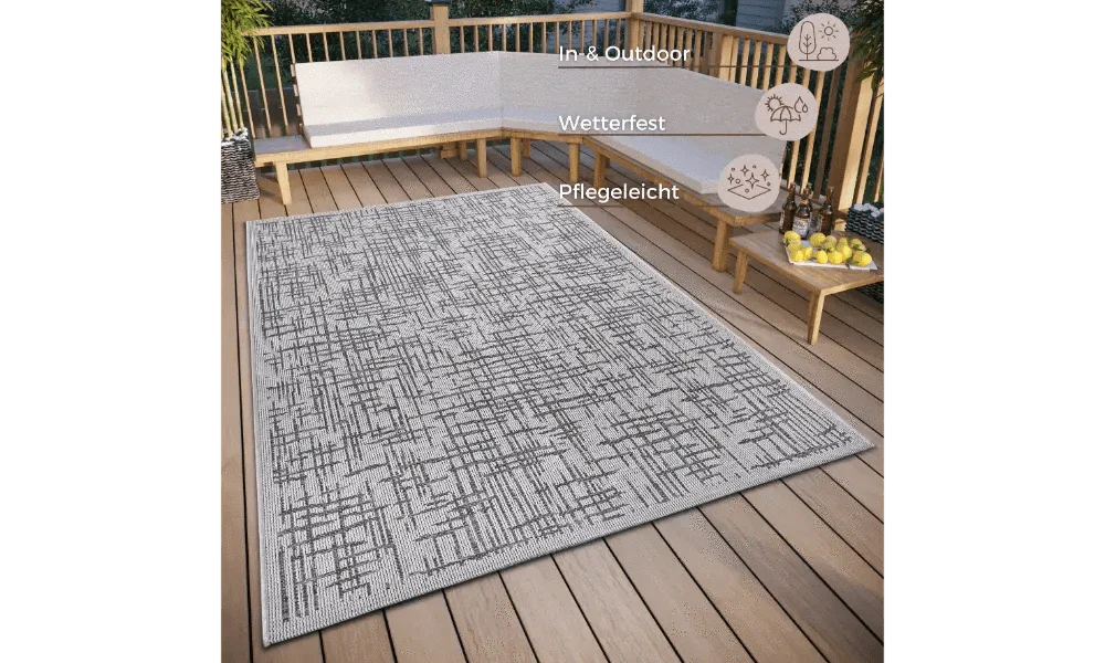 Clyde 105915 Beige Grey Indoor / Outdoor - Image 2