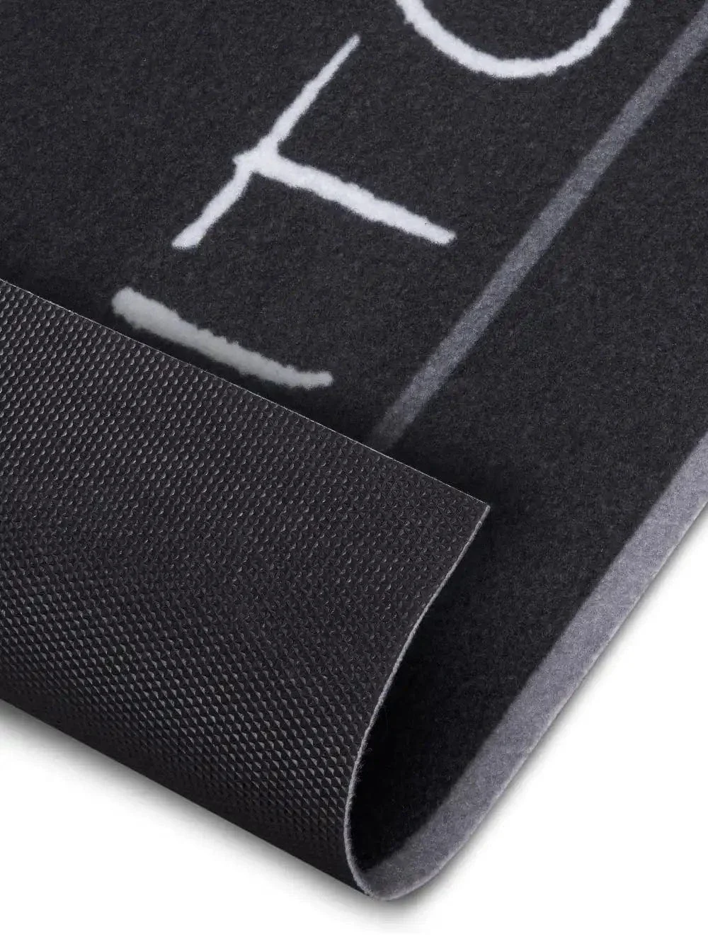 Cook & Clean 105725 Kitchen Black Rug - Image 4