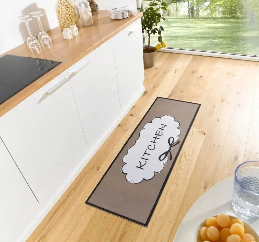 Cook & Clean 105728 Kitchen Brown Rug