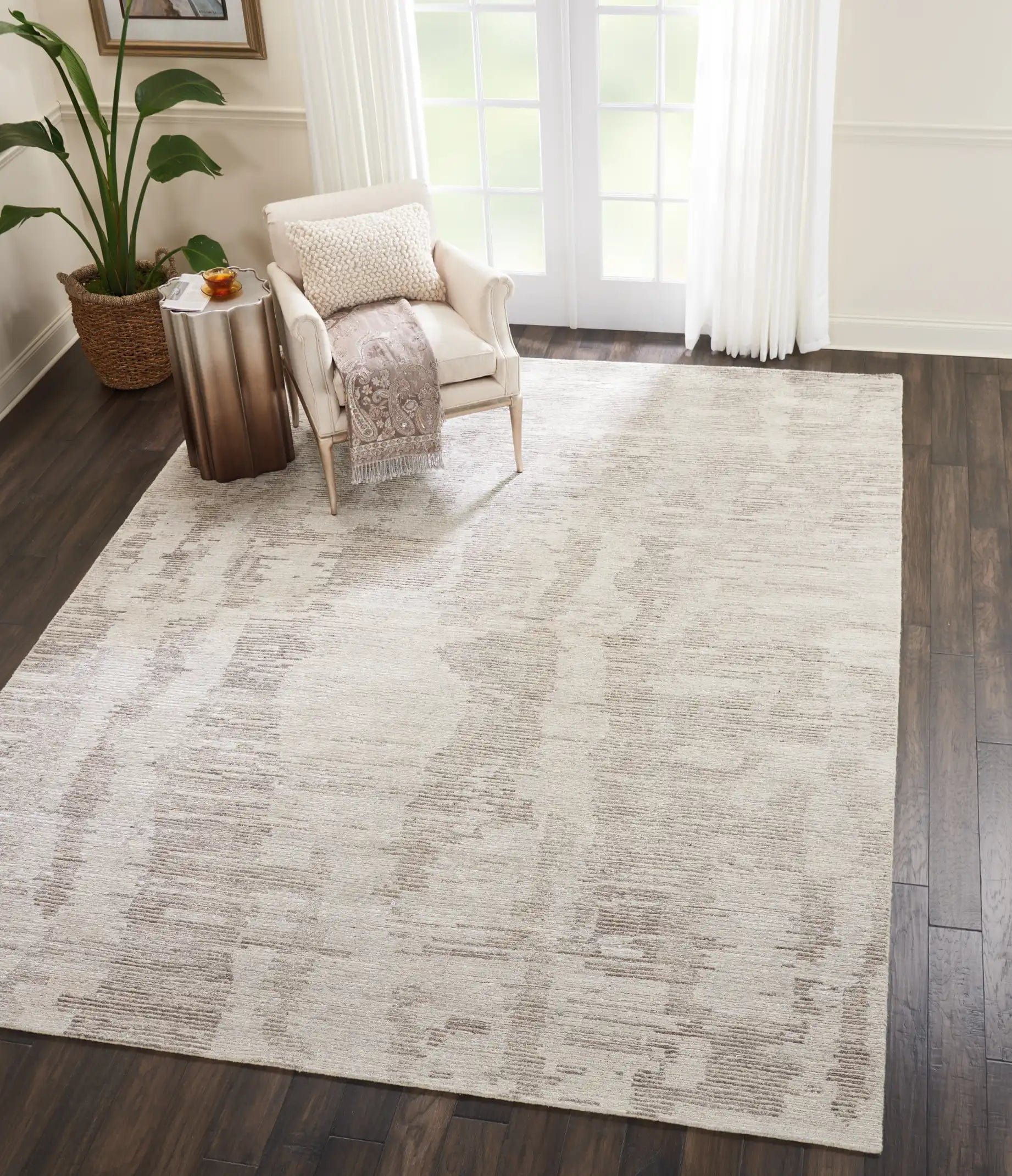 Ellora Ell01 Ivory Grey