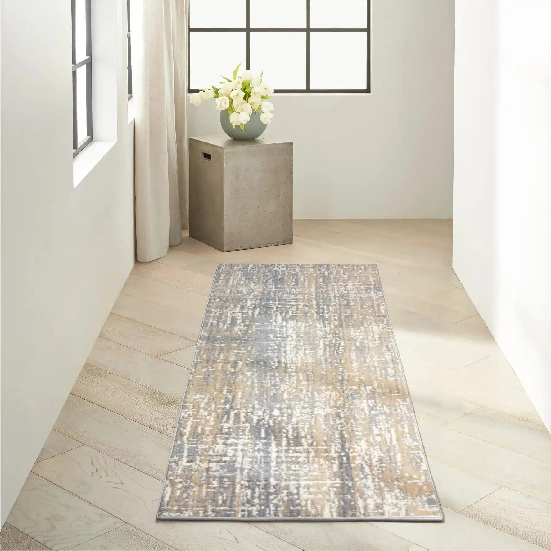 CK005 Enchanting ECH04 Grey Beige Runner - Image 4