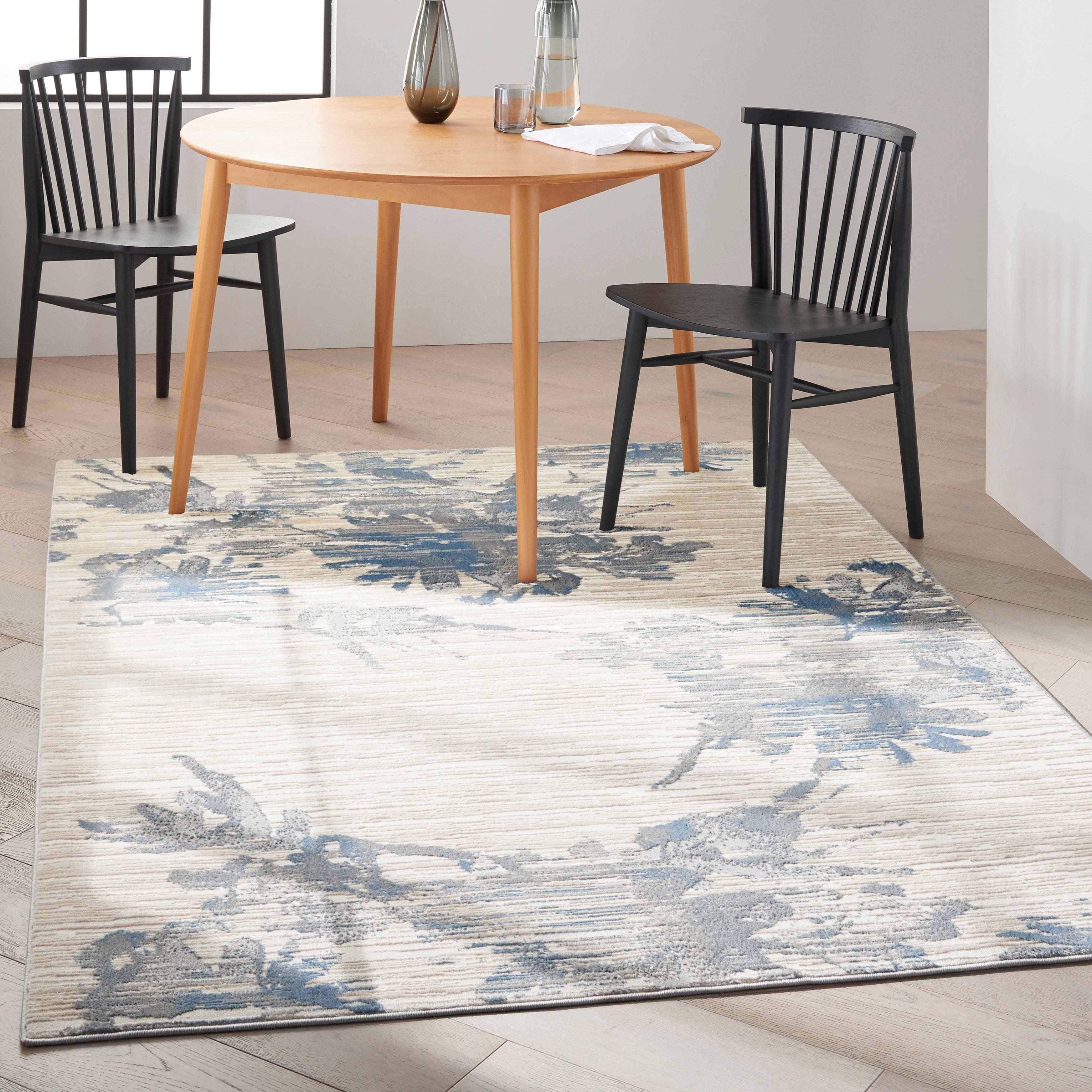 CK001 Enchanting Rug ECH01 Ivory Grey Blue - Image 4