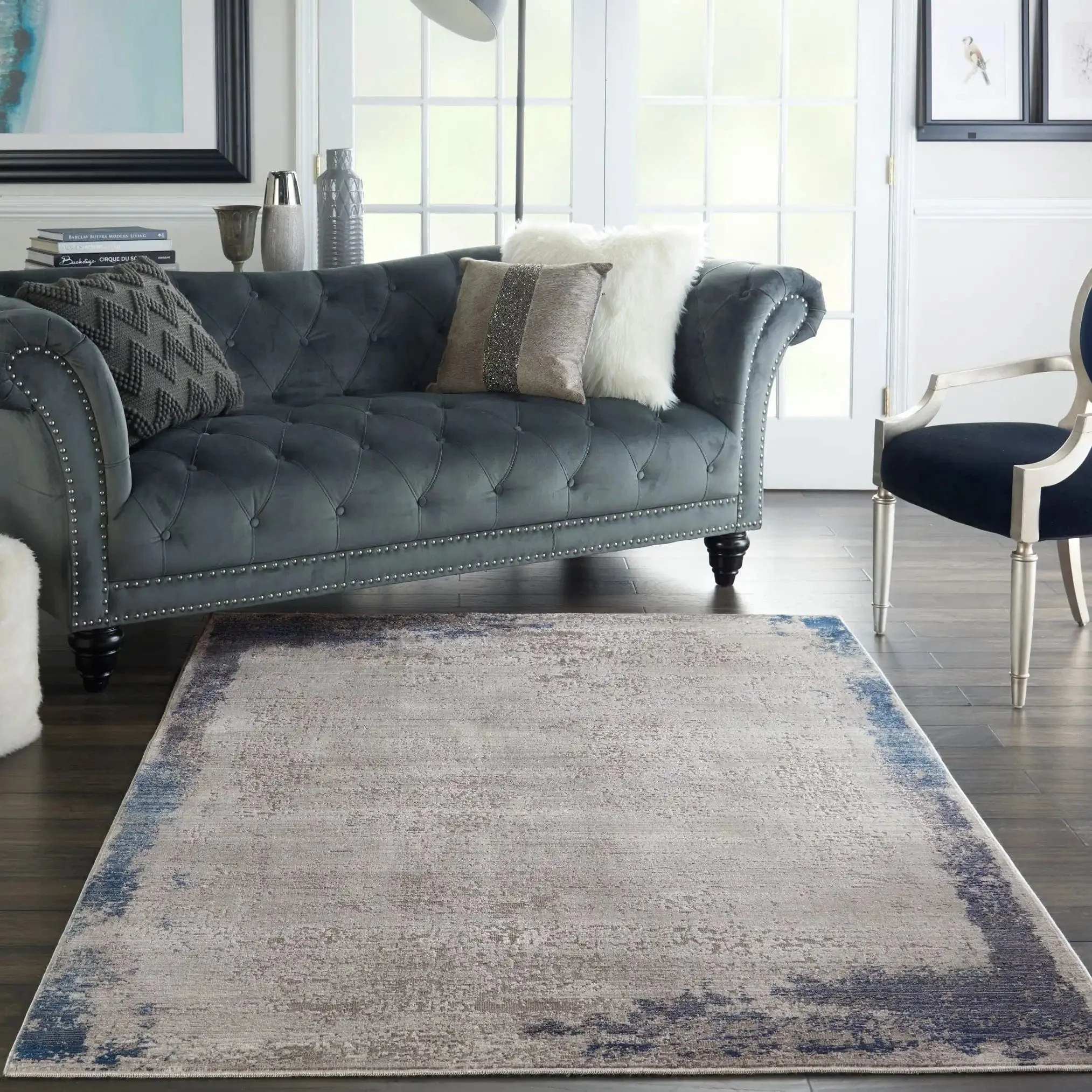 Etchings ETC01 Grey Navy