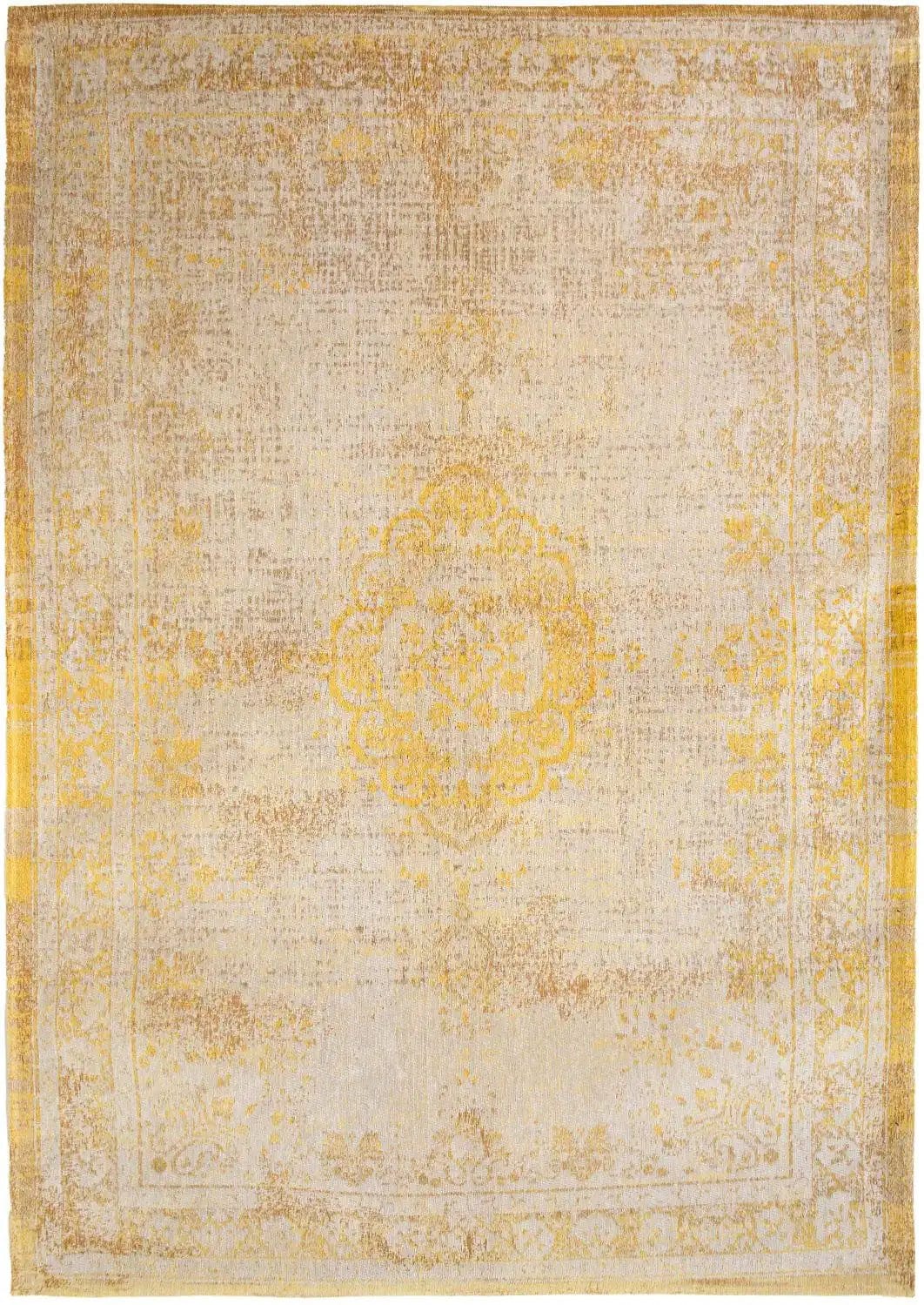 Fading World Medallion 9062 Grey Yellow Rugs - Image 2