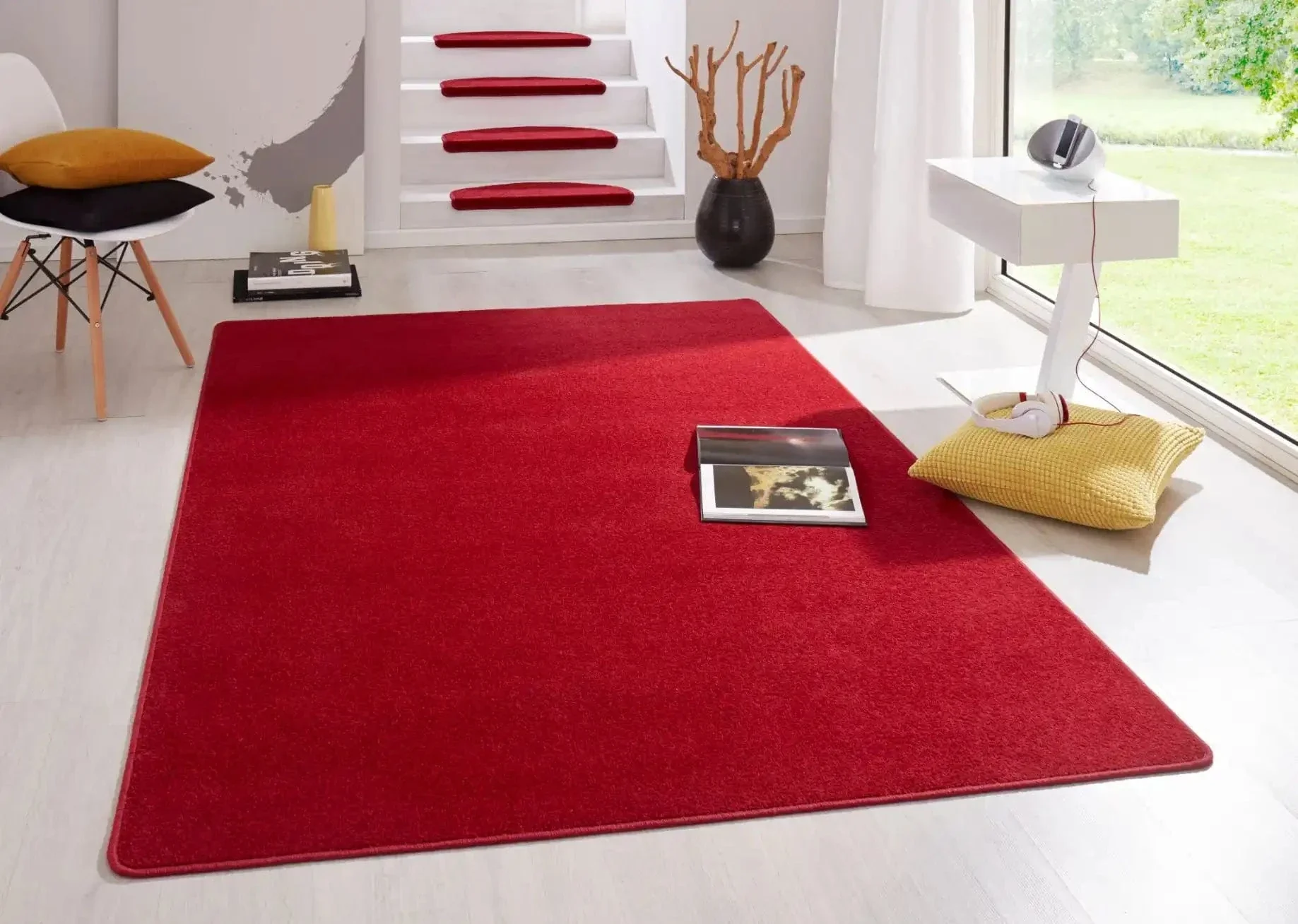 Fancy 103012 Red Rug