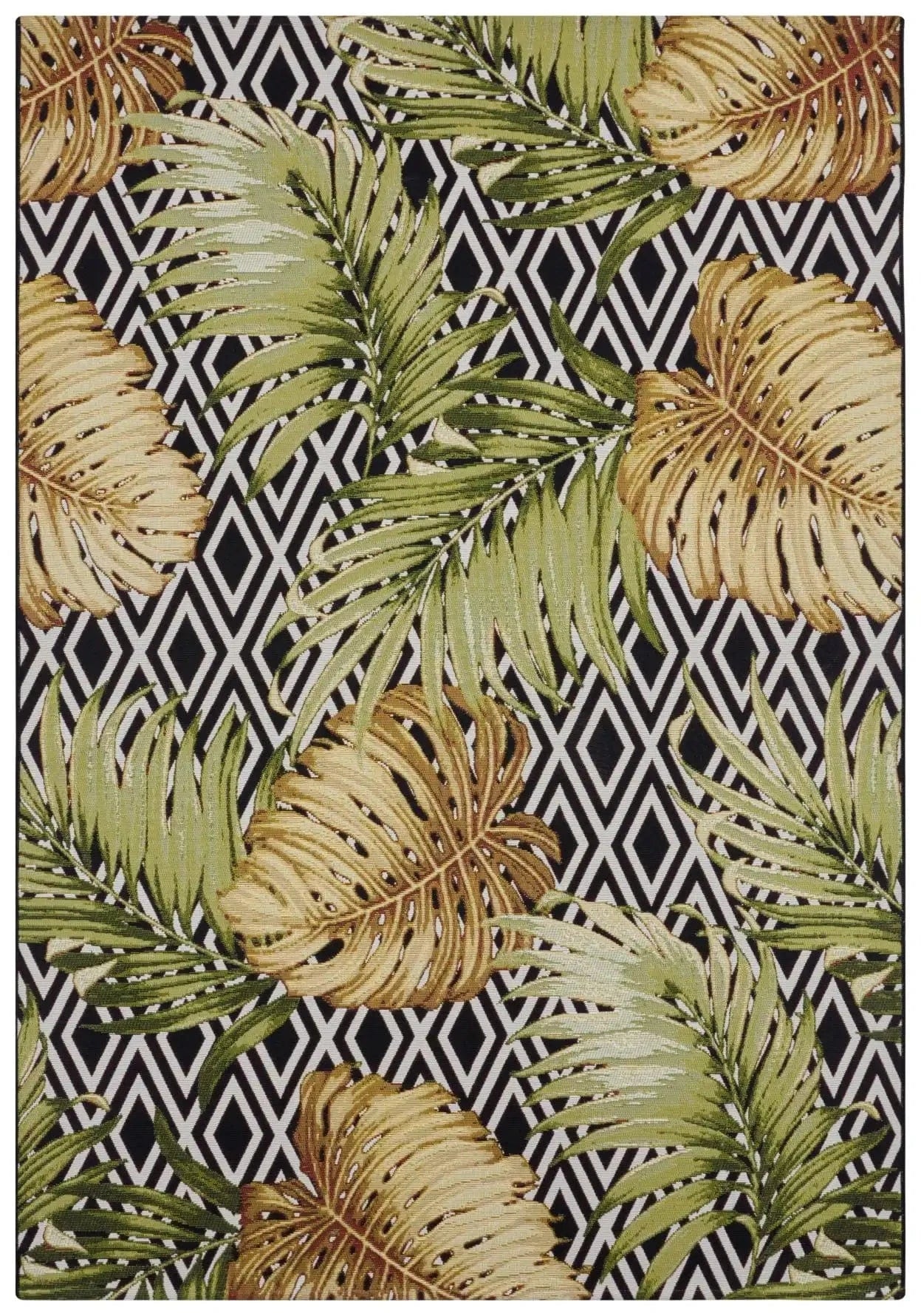 Flair 105611 Diamonds and Leaves Rug - Image 2