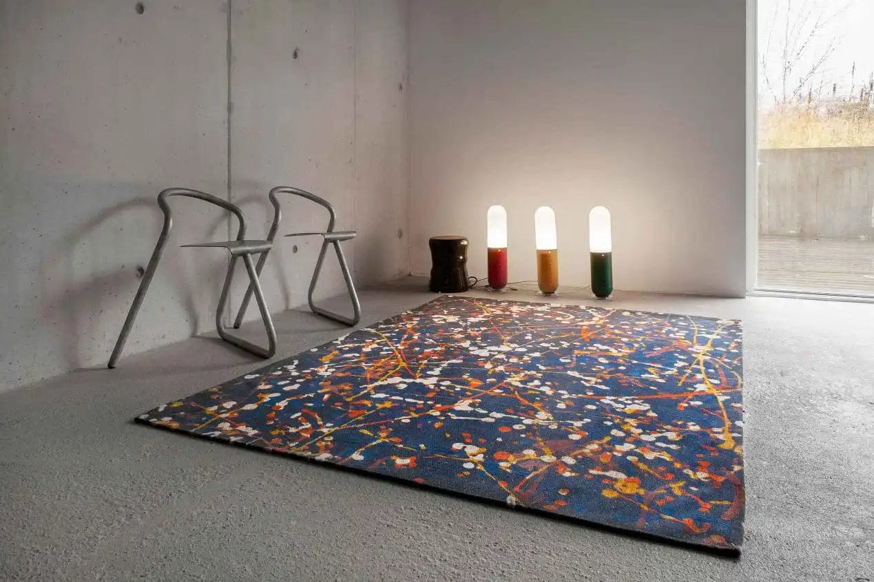Gallery Expression 9220 Abstract Blue Rugs