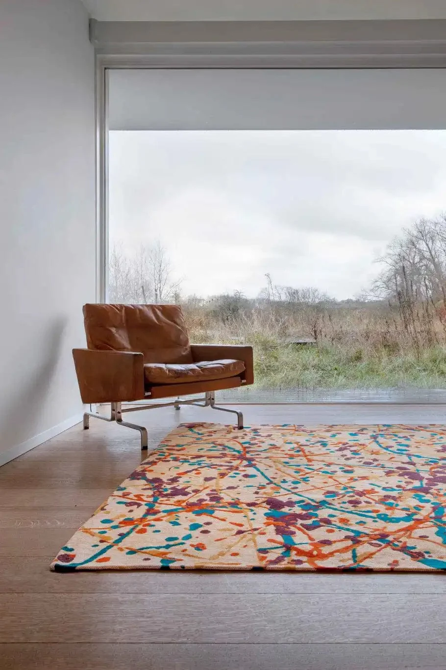 Gallery Expression 9221 Orange Drip Rugs - Image 4
