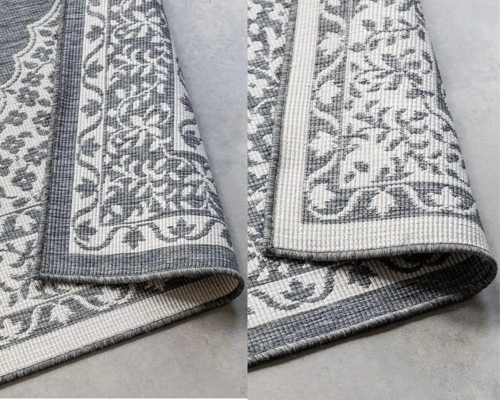 Gemini Reversible 106023 Silver Rug - Image 6