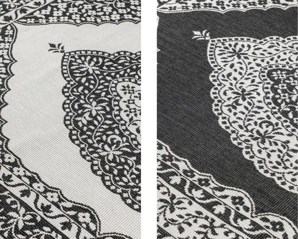 Gemini Reversible 106024 Black Rug - Image 3