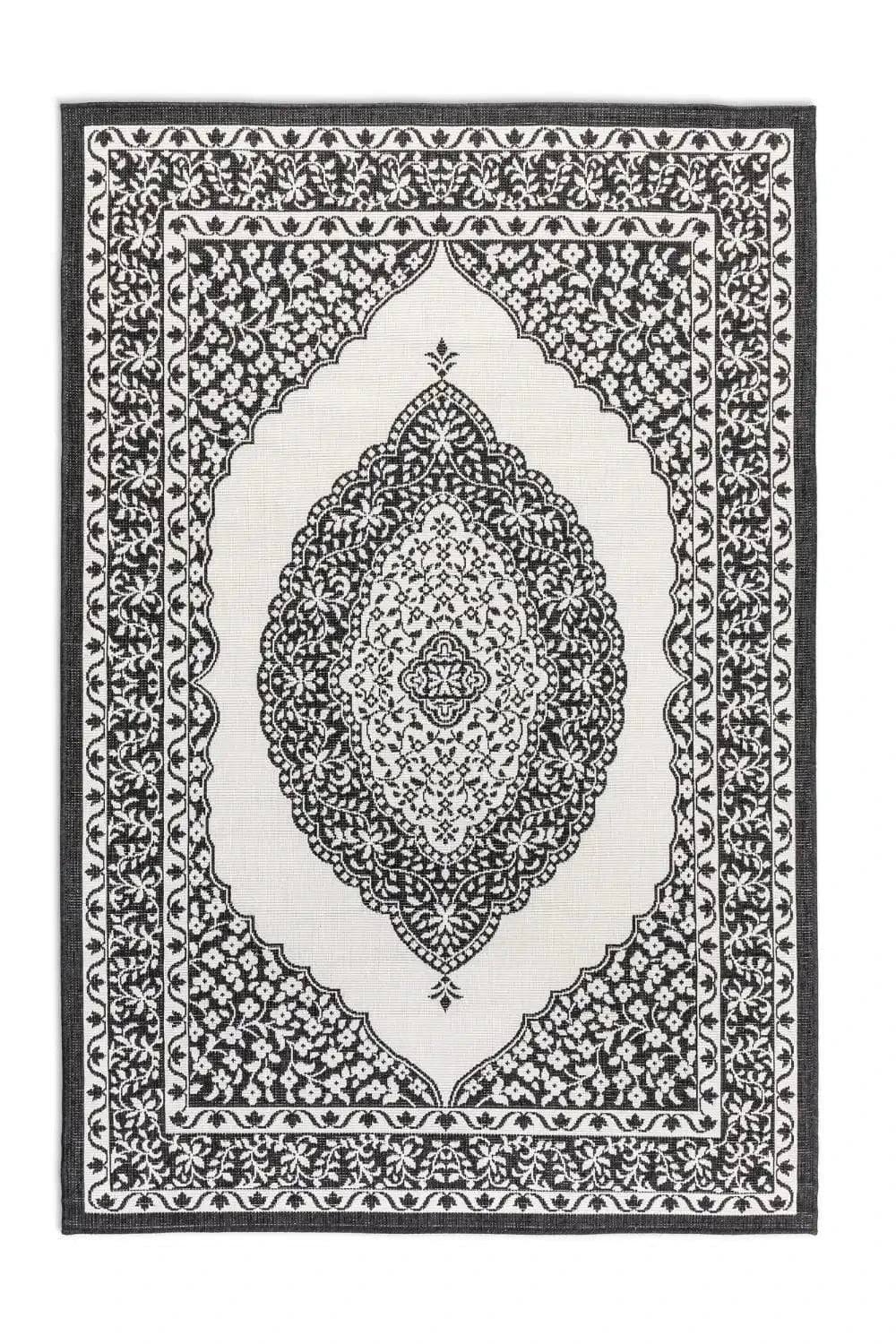 Gemini Reversible 106024 Black Rug - Image 7