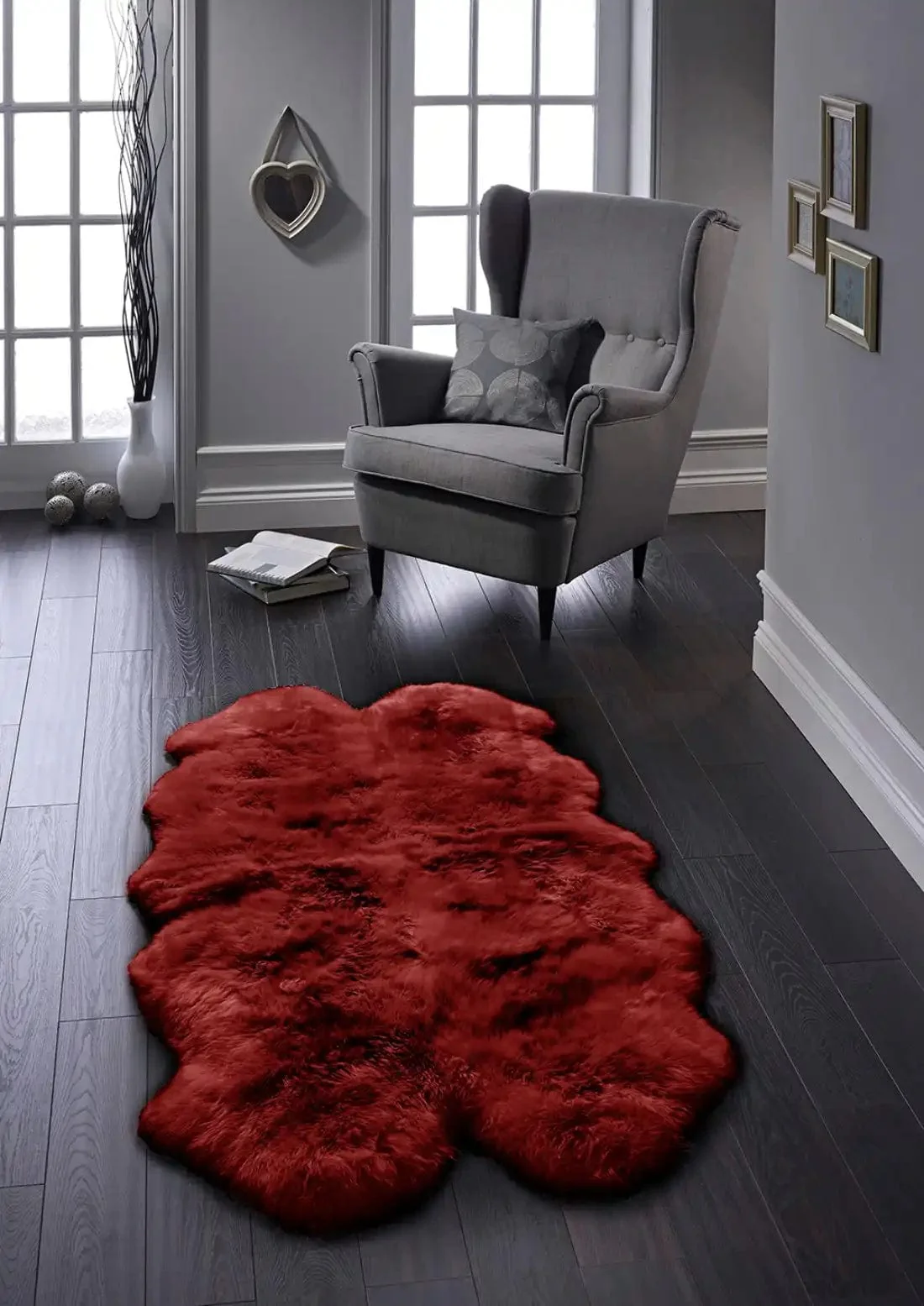 Genuine Sheepskin Berry - Image 3