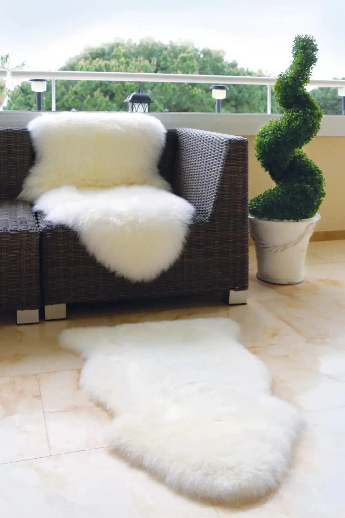 Genuine Sheepskin Natural