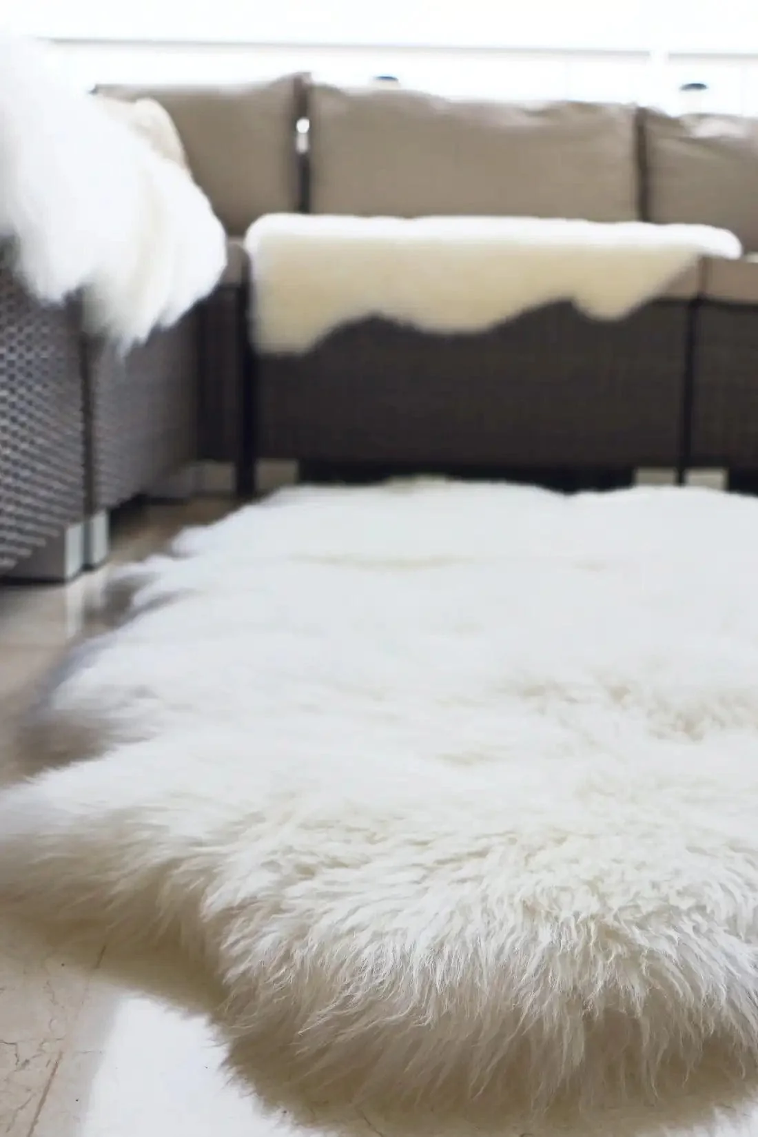 Genuine Sheepskin Natural - Image 2