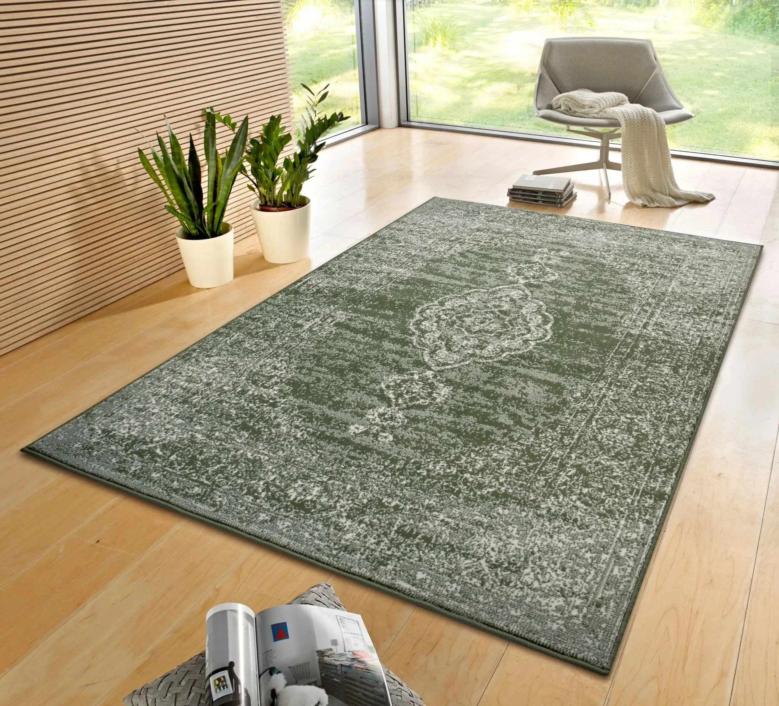 Gloria 105519 Meridional Green Rug