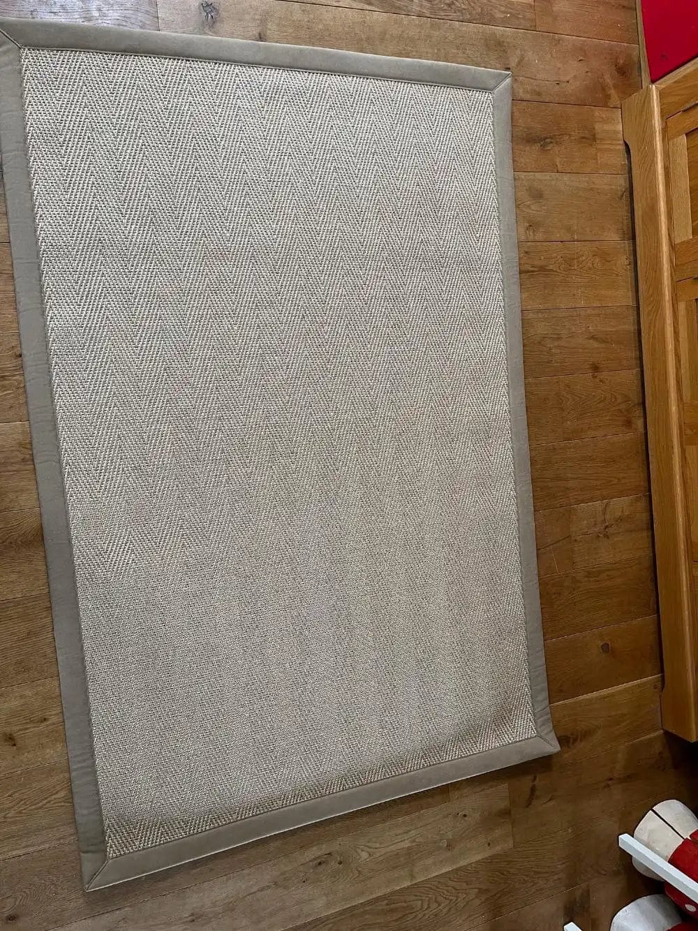 Havana Sisal Argent with a Faux Suede Caramel - Image 6